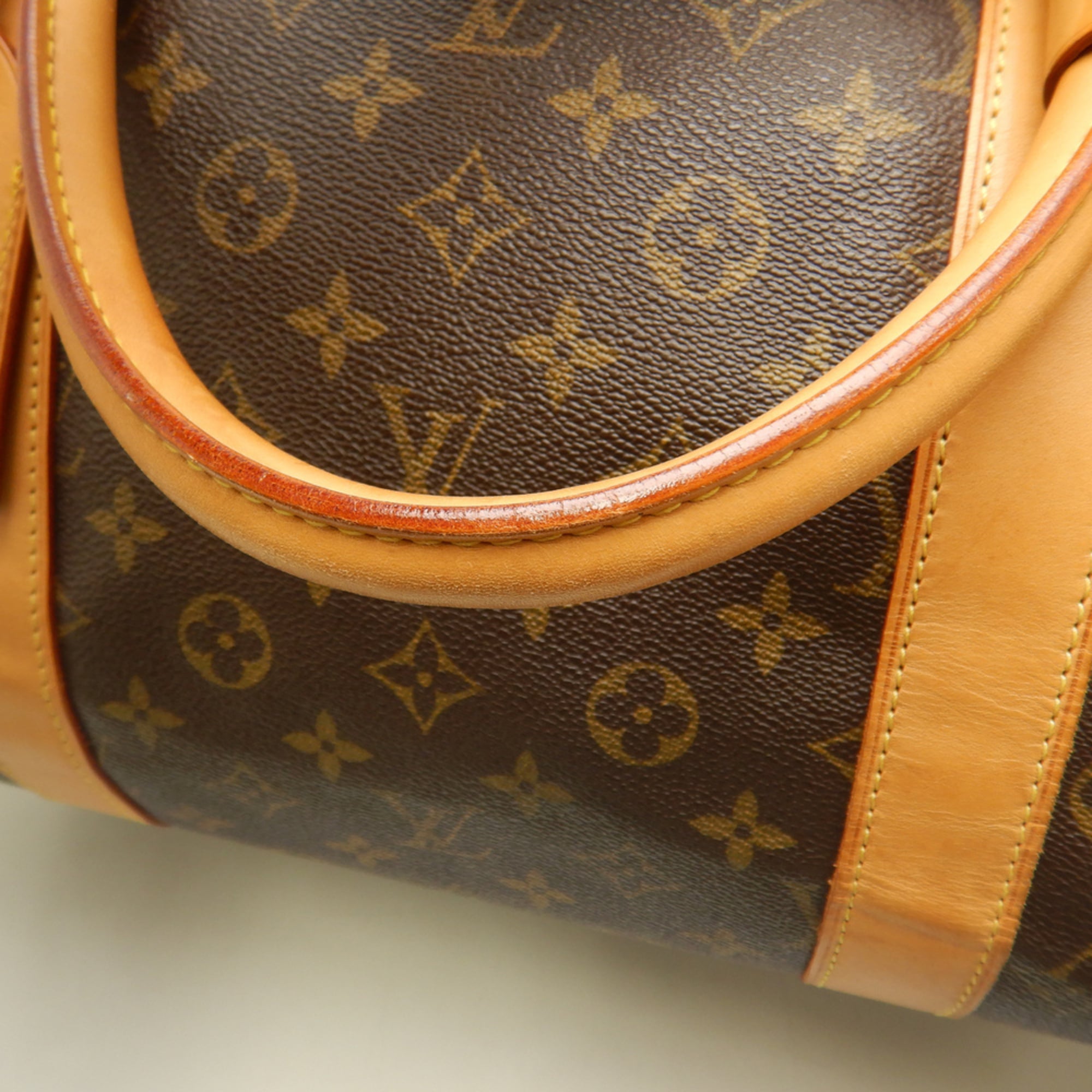 Louis Vuitton Monogram Brown Monogram Boston Bag (Pre-Owned)