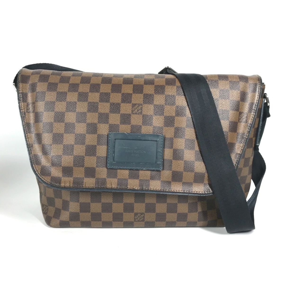 Louis Vuitton Brown Damier Canvas Messenger Bag Shoulder Bag (Pre-Owned)