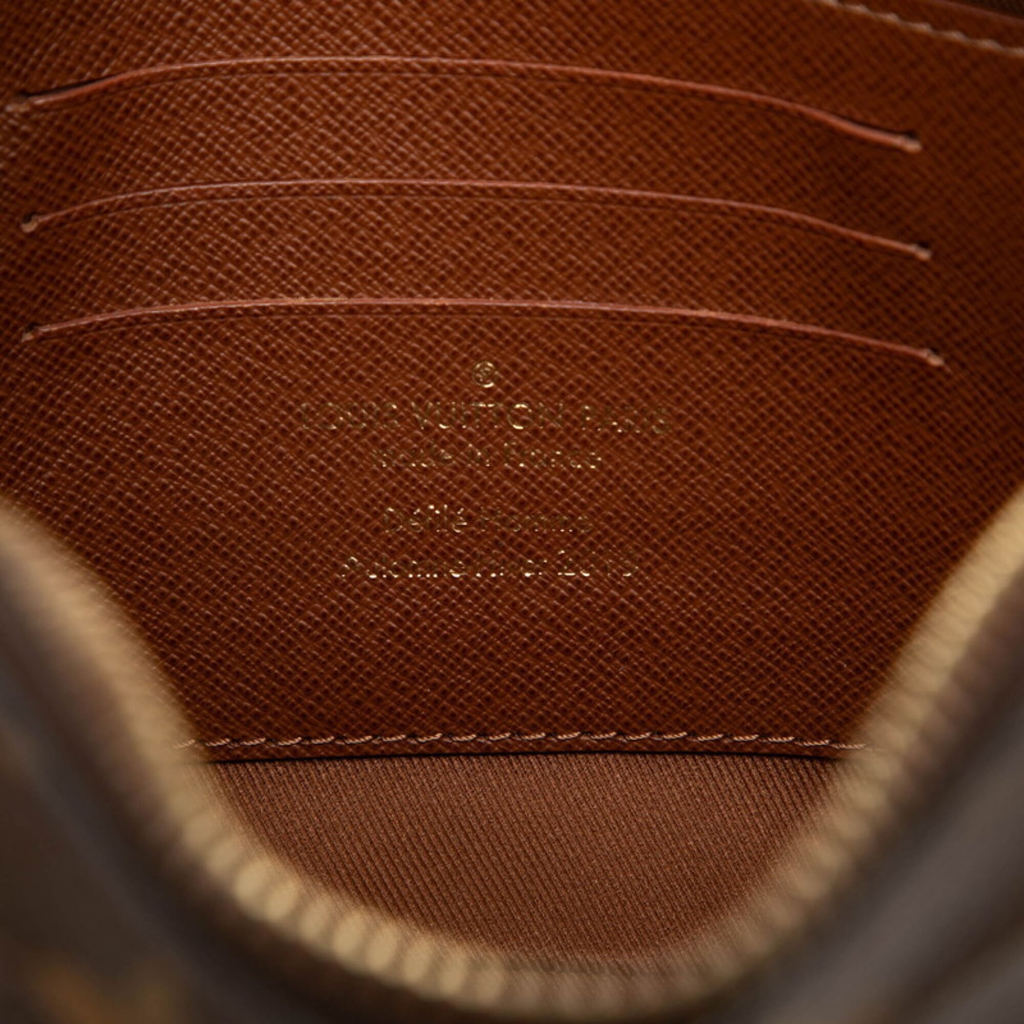 Louis Vuitton Brown Monogram Monogram Clutch Bag (Pre-Owned)
