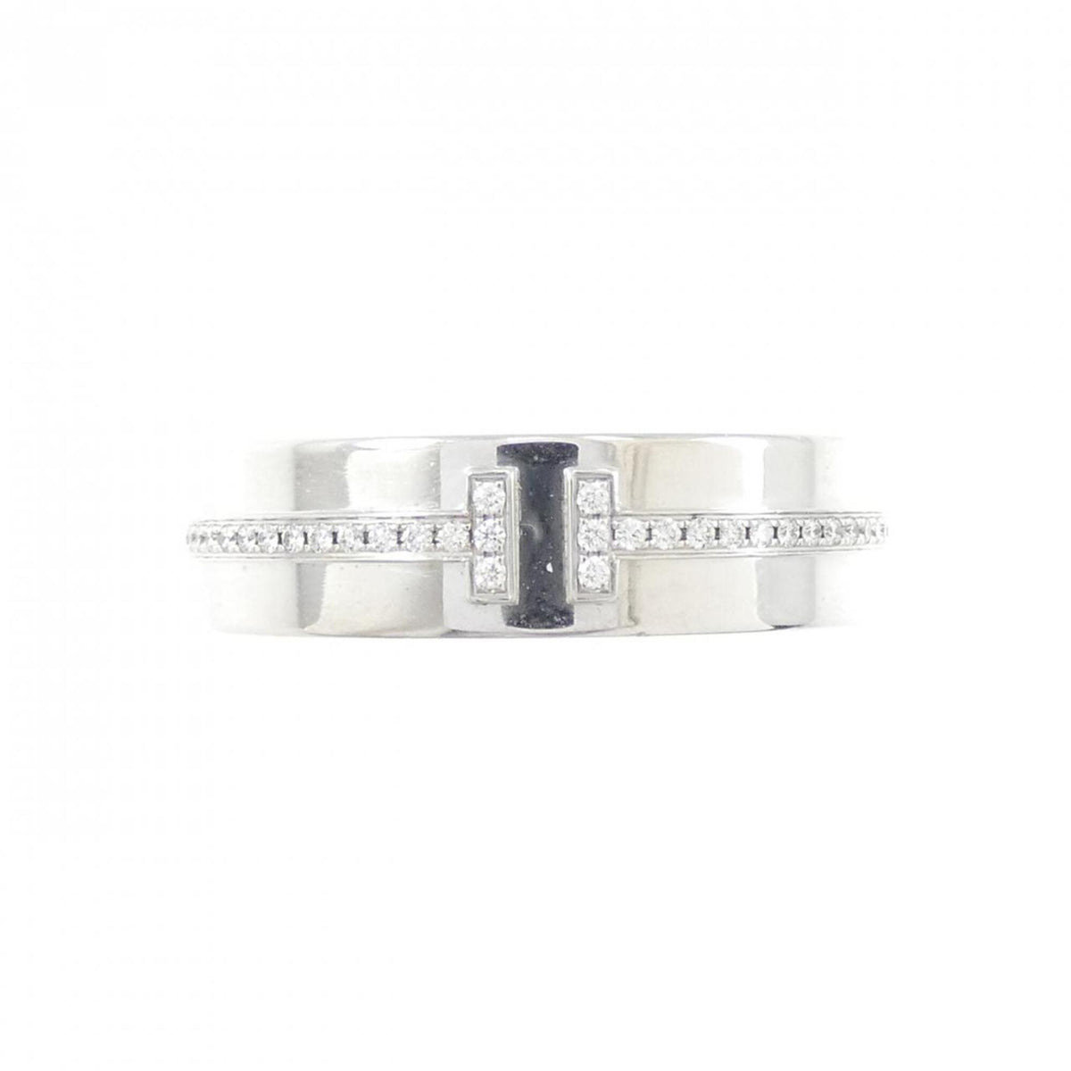 Tiffany White Gold (18K) Band Ring (Pre-Owned)