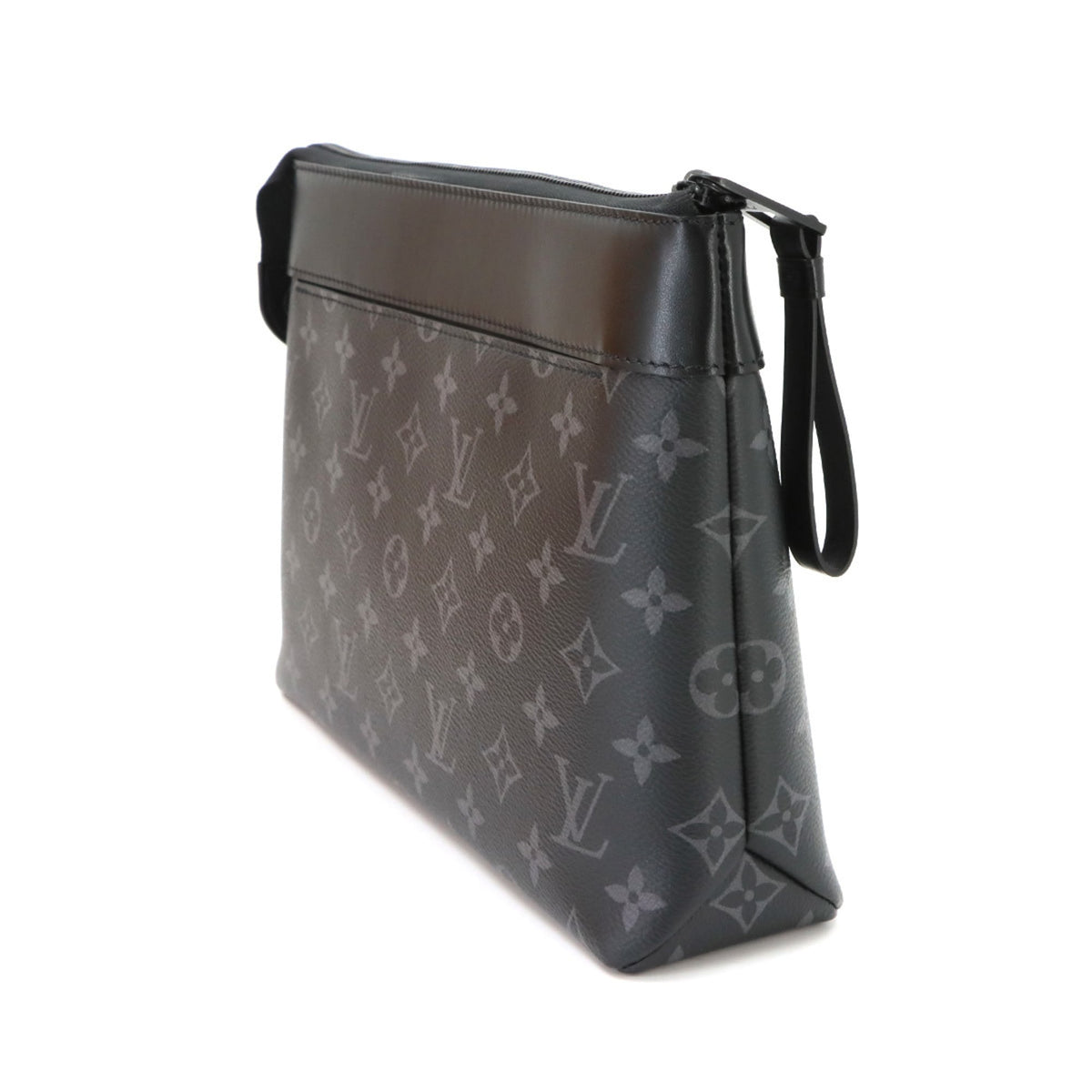 Louis Vuitton Black Monogram Eclipse Monogram Eclipse Clutch Bag Pochette (Pre-Owned)