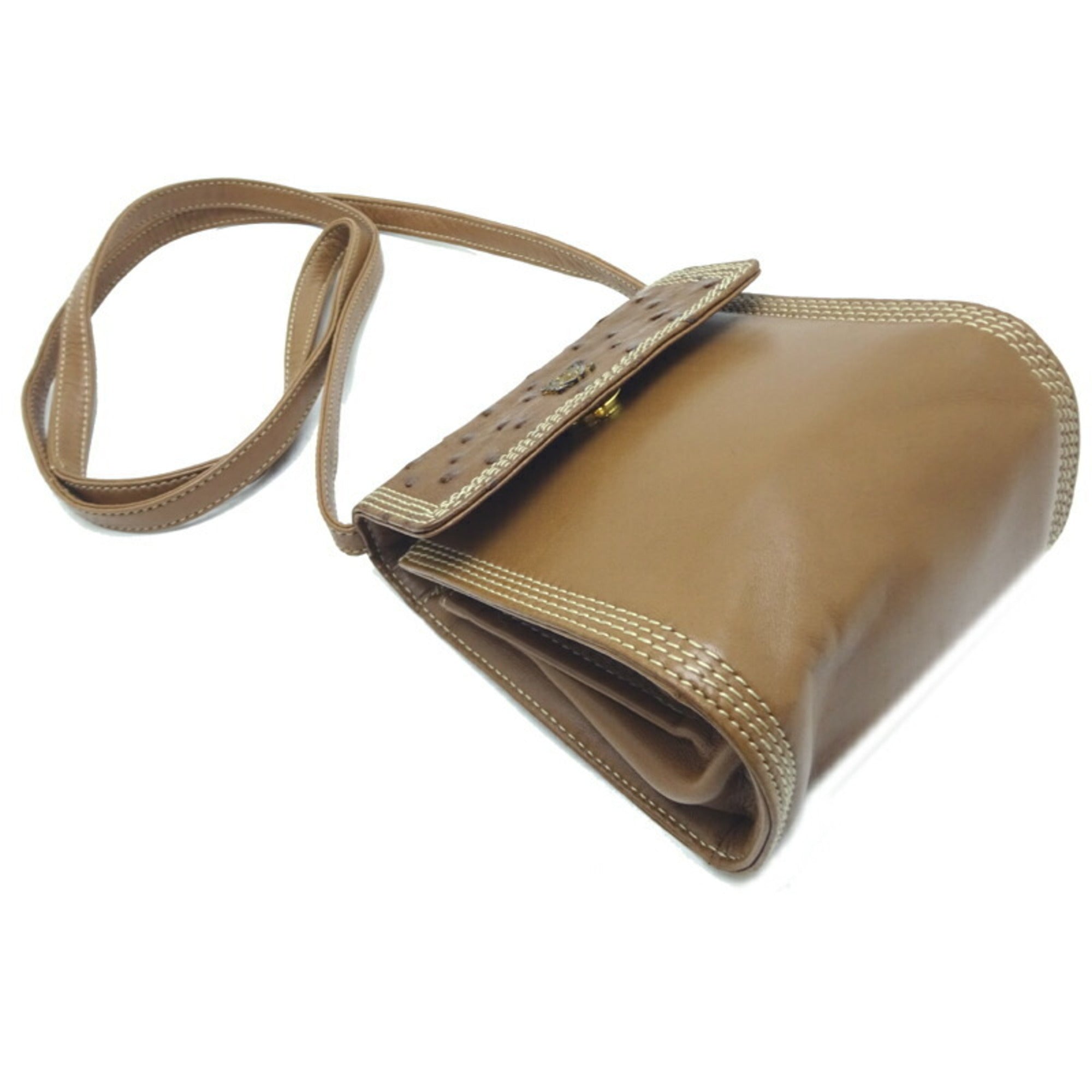 Loewe Brown Pouch Shoulder Bag (Pre-Owned)