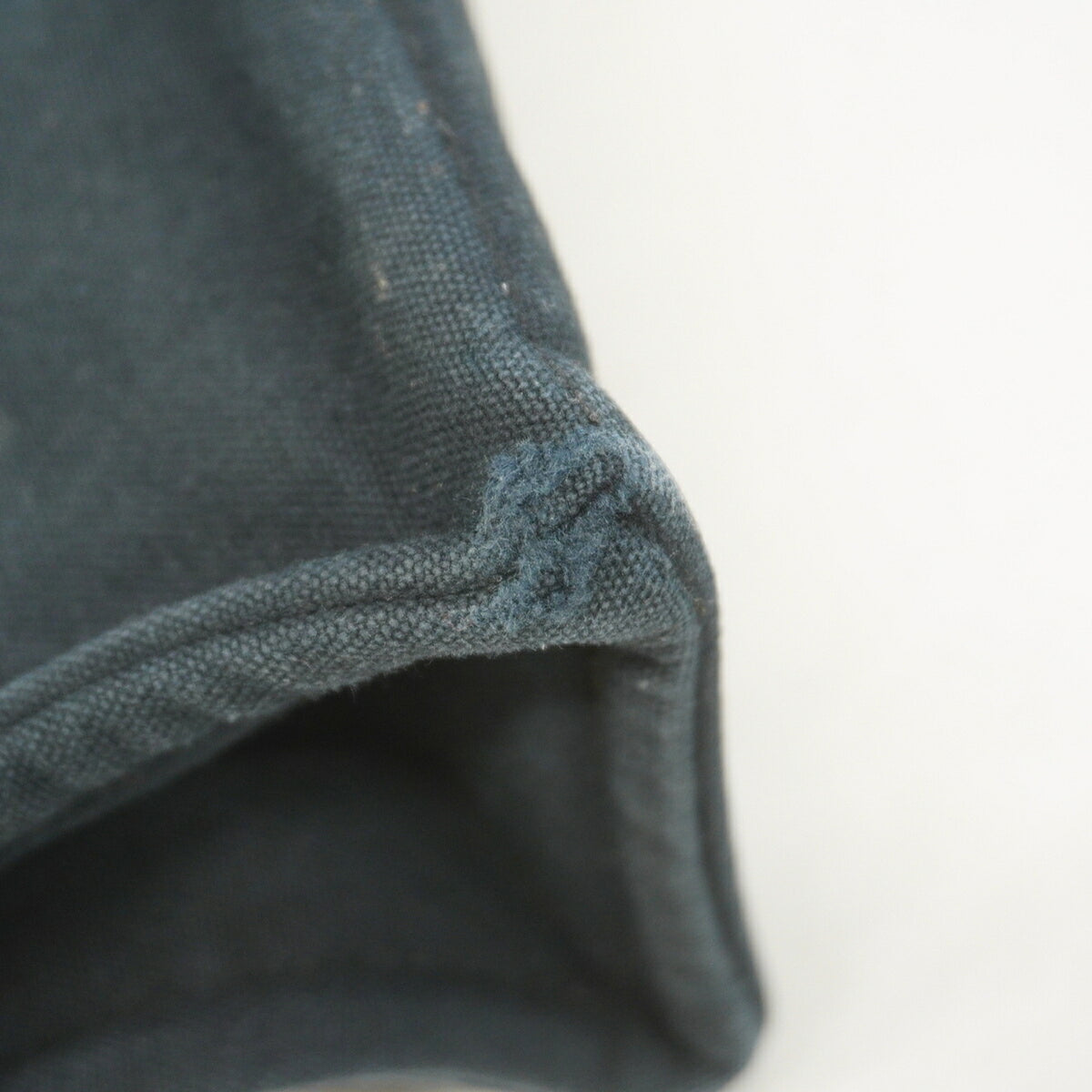 Hermes Black Canvas Tote Bag (Pre-Owned)