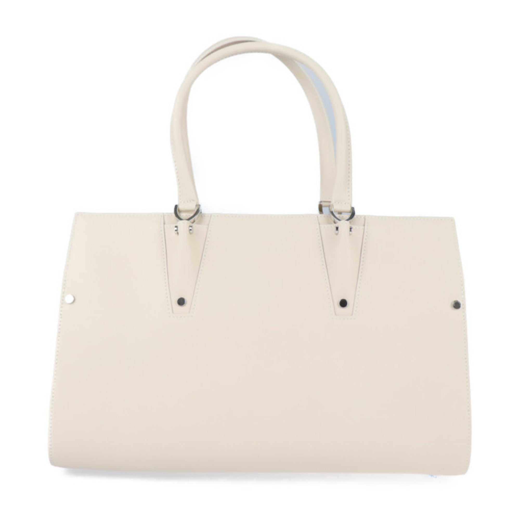Longchamp Light Beige Leather Handbag (Pre-Owned)