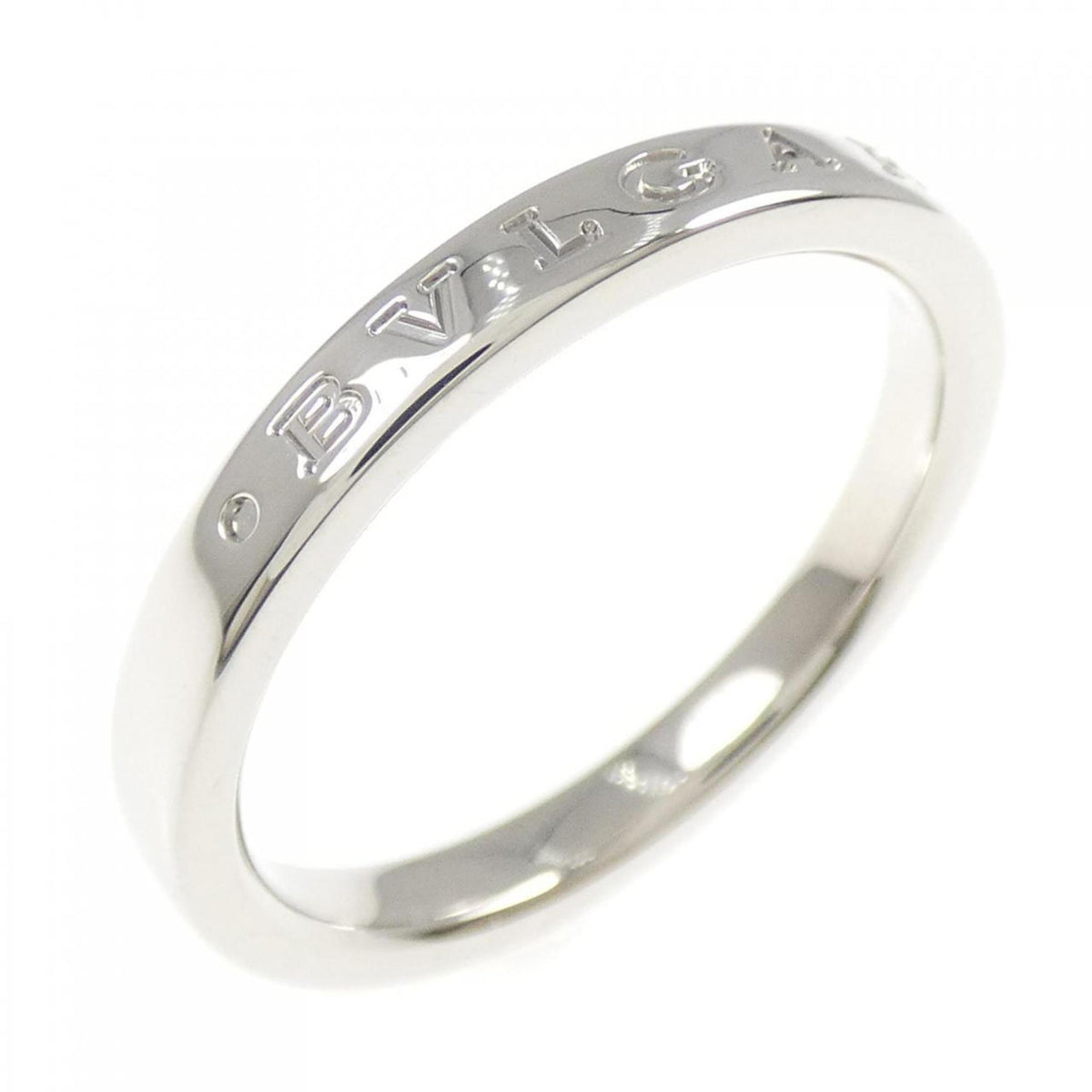 Bvlgari Platinum 950 Band Ring (Pre-Owned)