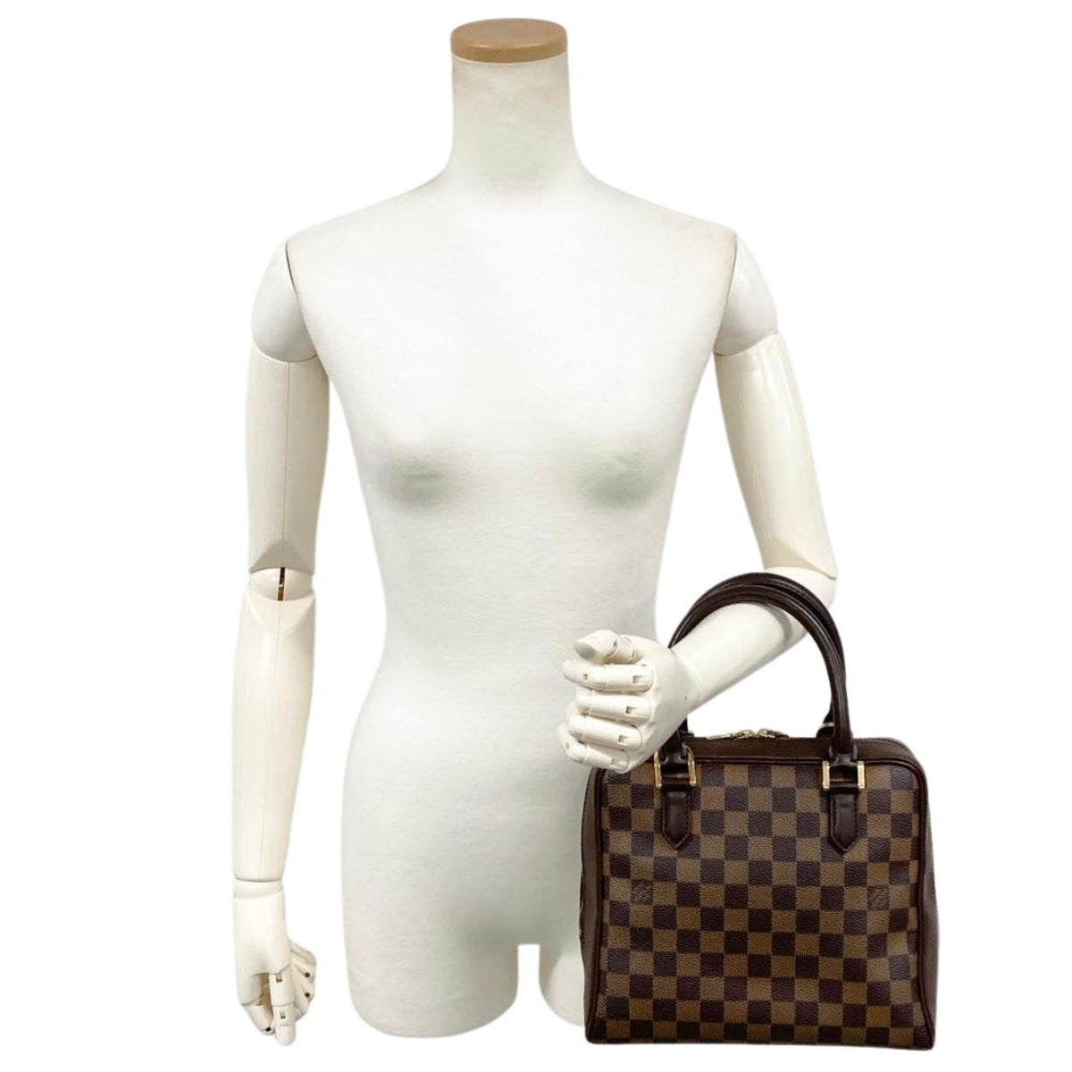 Louis Vuitton Brown Damier Canvas Ebene Galle Damier Canvas Handbag (Pre-Owned)