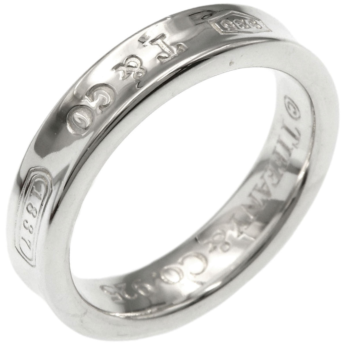 Tiffany Silver Band Ring (Pre-Owned)