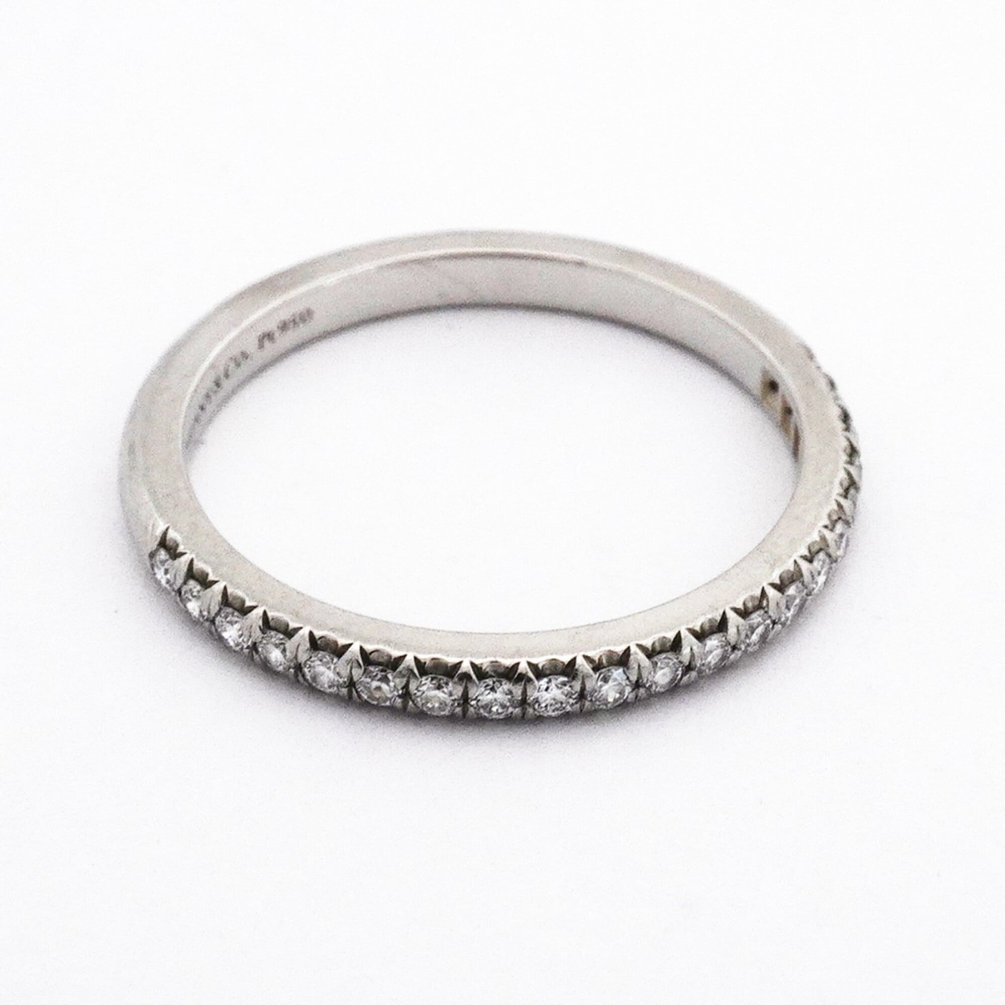 Tiffany Platinum 950 Band Ring (Pre-Owned)
