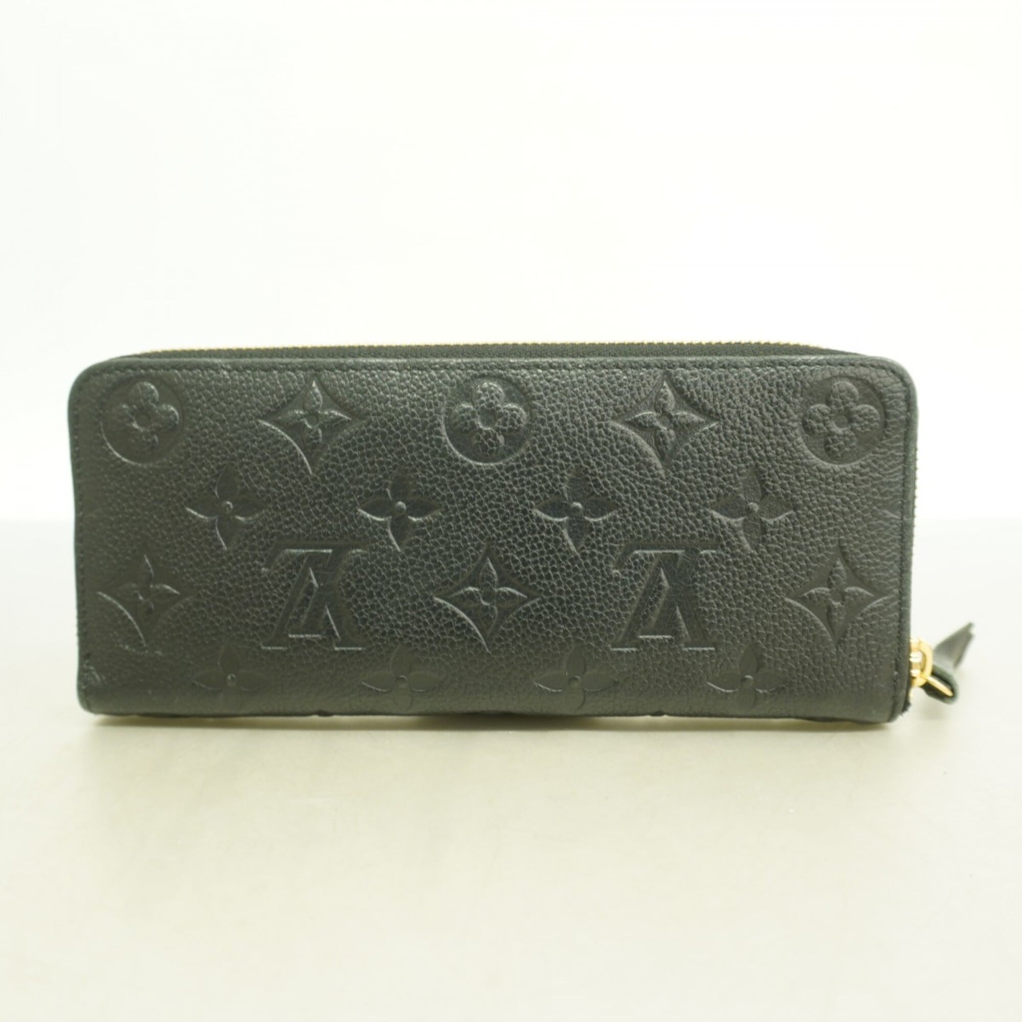 Louis Vuitton Noir Long Wallet (Bi-Fold) (Pre-Owned)
