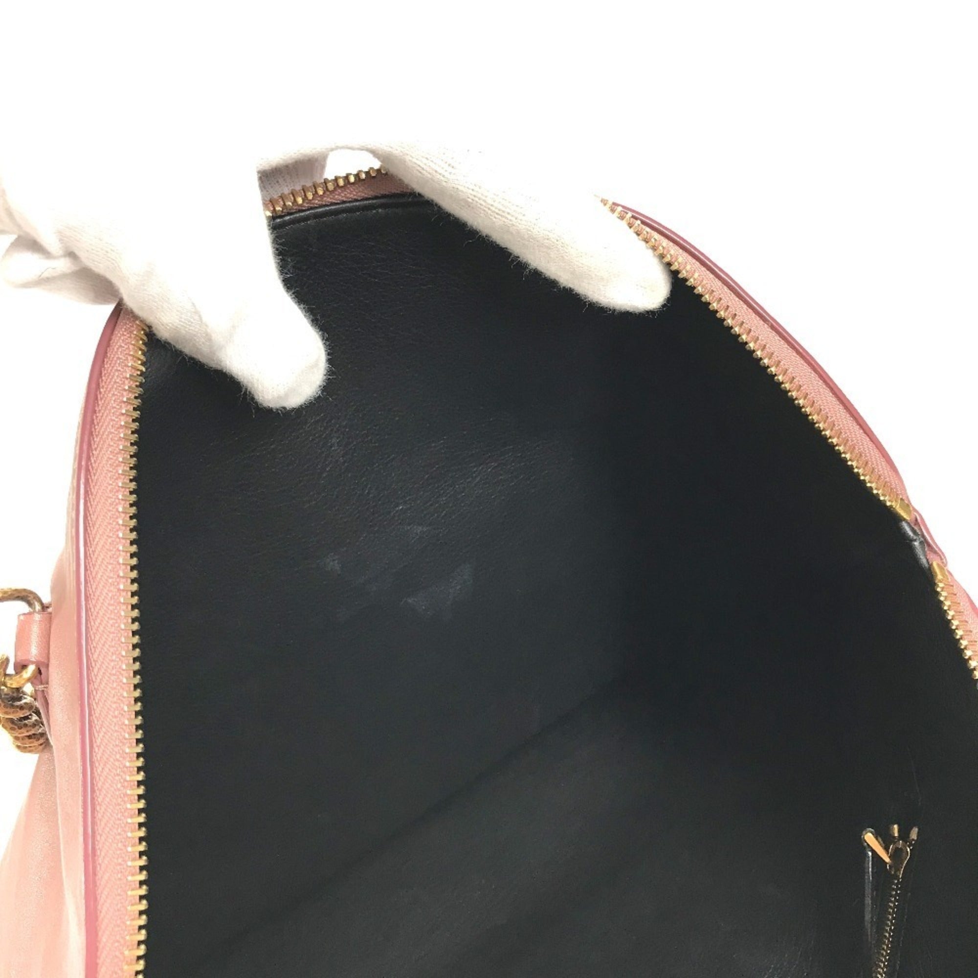 Louis Vuitton Pink Rose Leather Shoulder Bag Tote Bag (Pre-Owned)