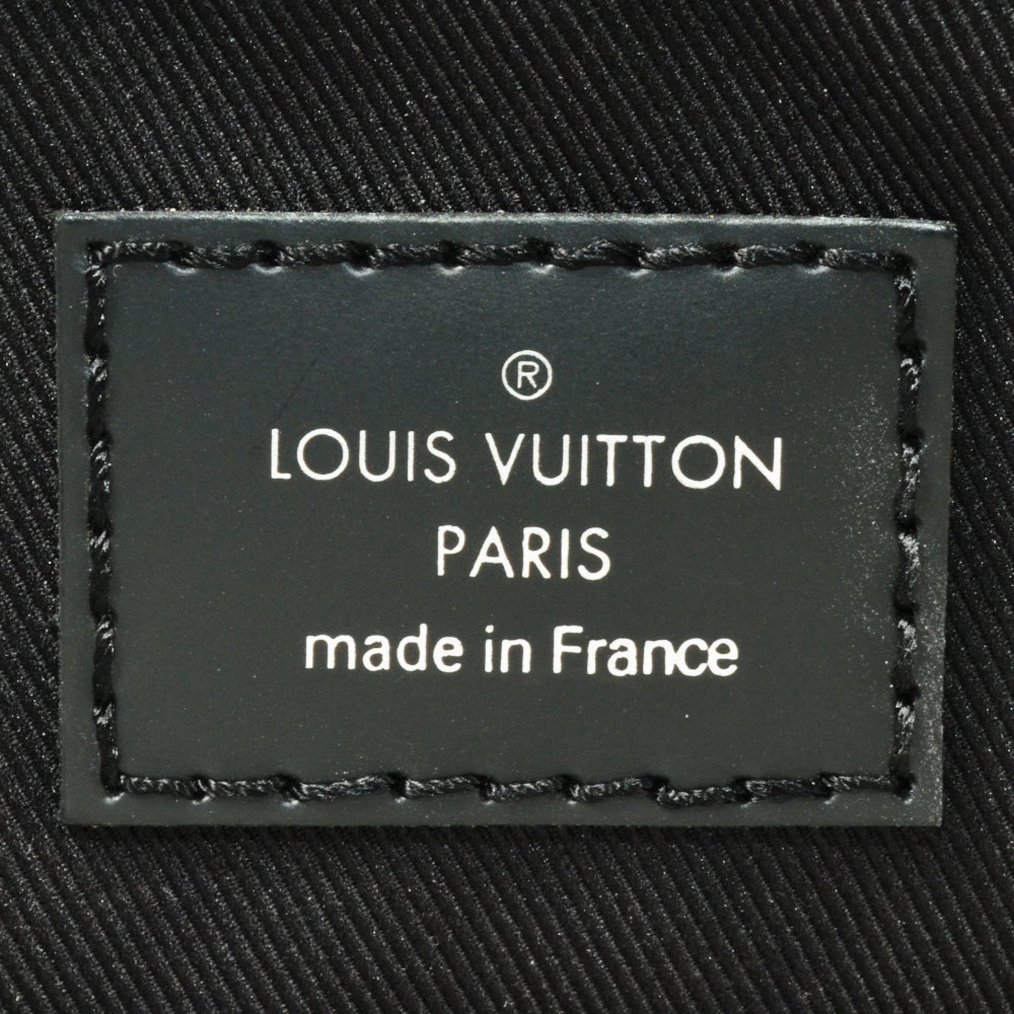 Louis Vuitton Black Damier Graphite Damier Graphite Shoulder Bag (Pre-Owned)