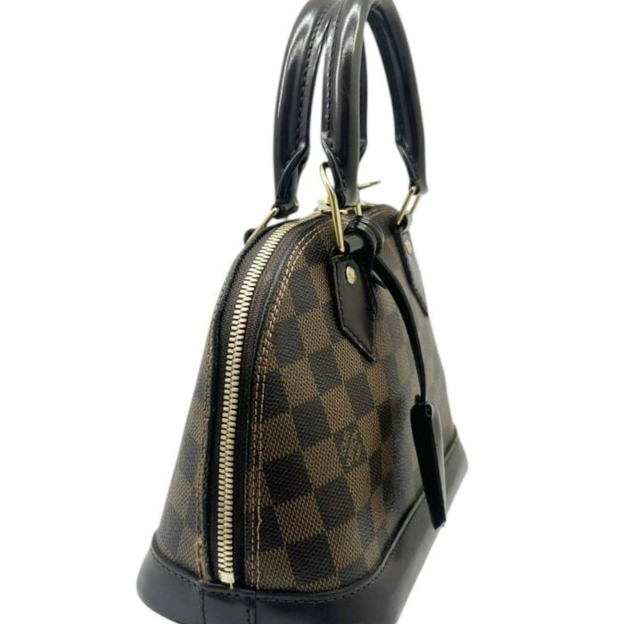 Louis Vuitton Damier Brown Damier Canvas Handbag Shoulder Bag (Pre-Owned)