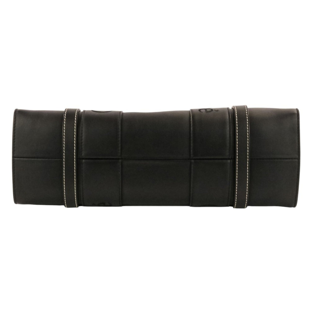 Chloé Black Leather Handbag Tote Bag (Pre-Owned)