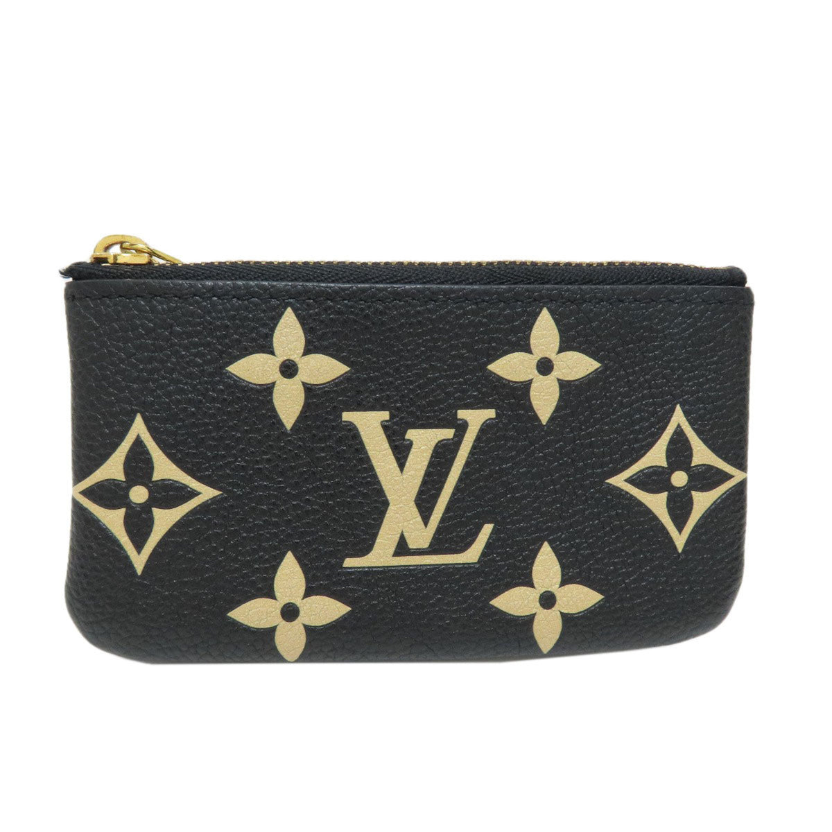Louis Vuitton Empreinte Beige Black Monogram Empreinte Coin Purse/Coin Case (Pre-Owned)
