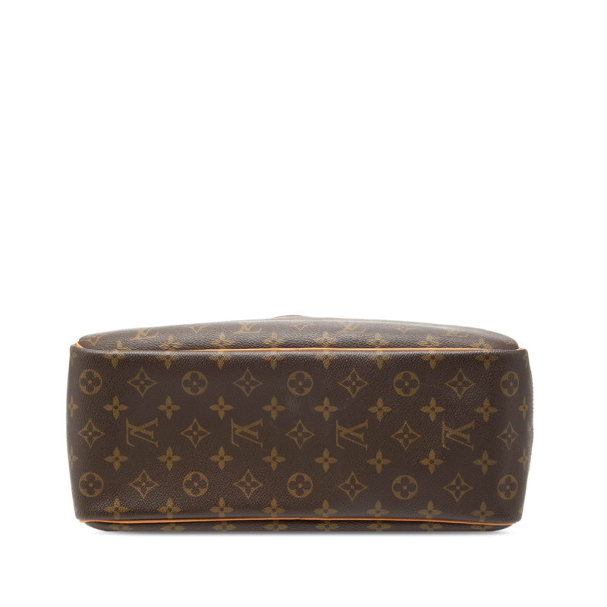 Louis Vuitton Monogram Brown Pvc Leather Handbag (Pre-Owned)