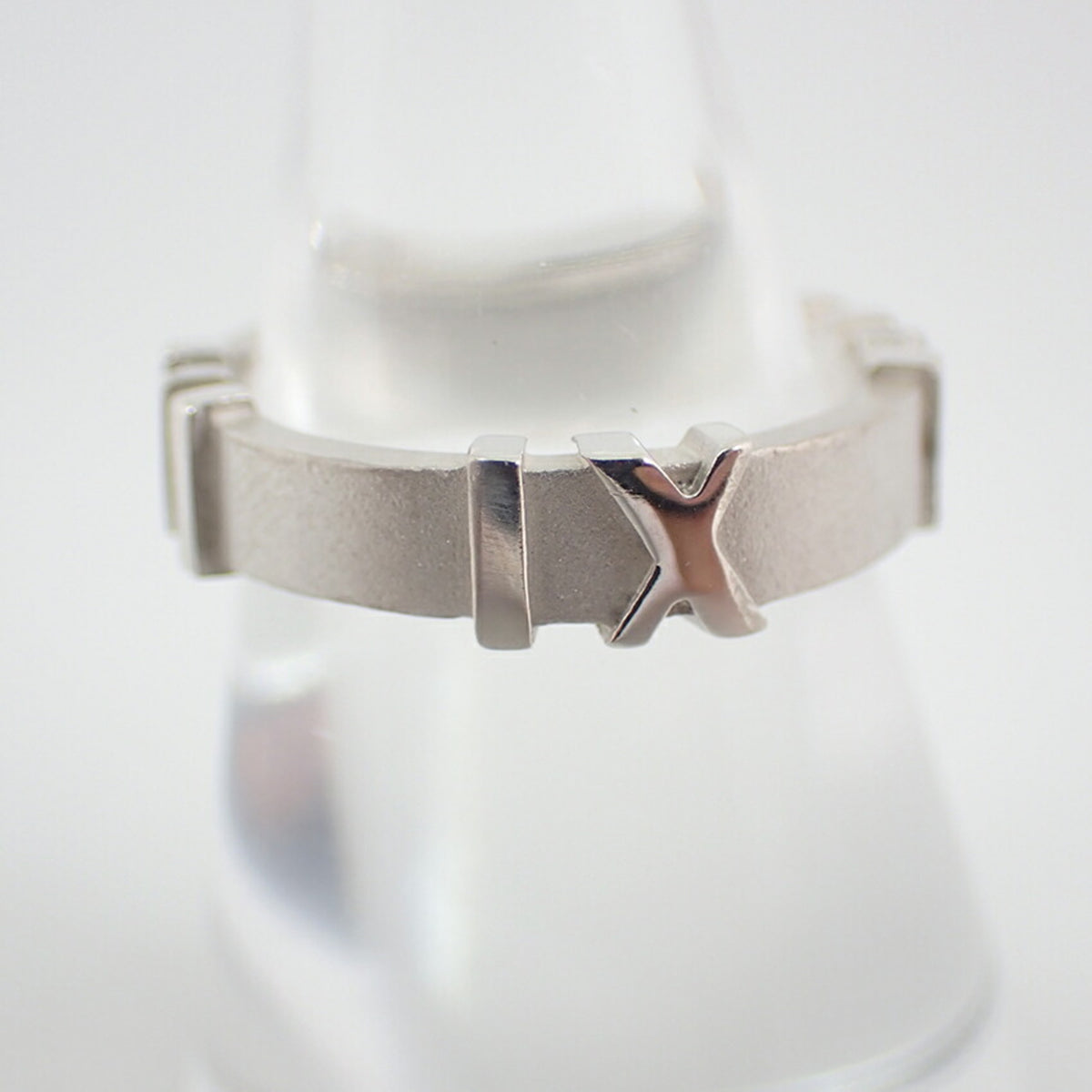 Tiffany Sterling Silver 925 Band Ring (Pre-Owned)