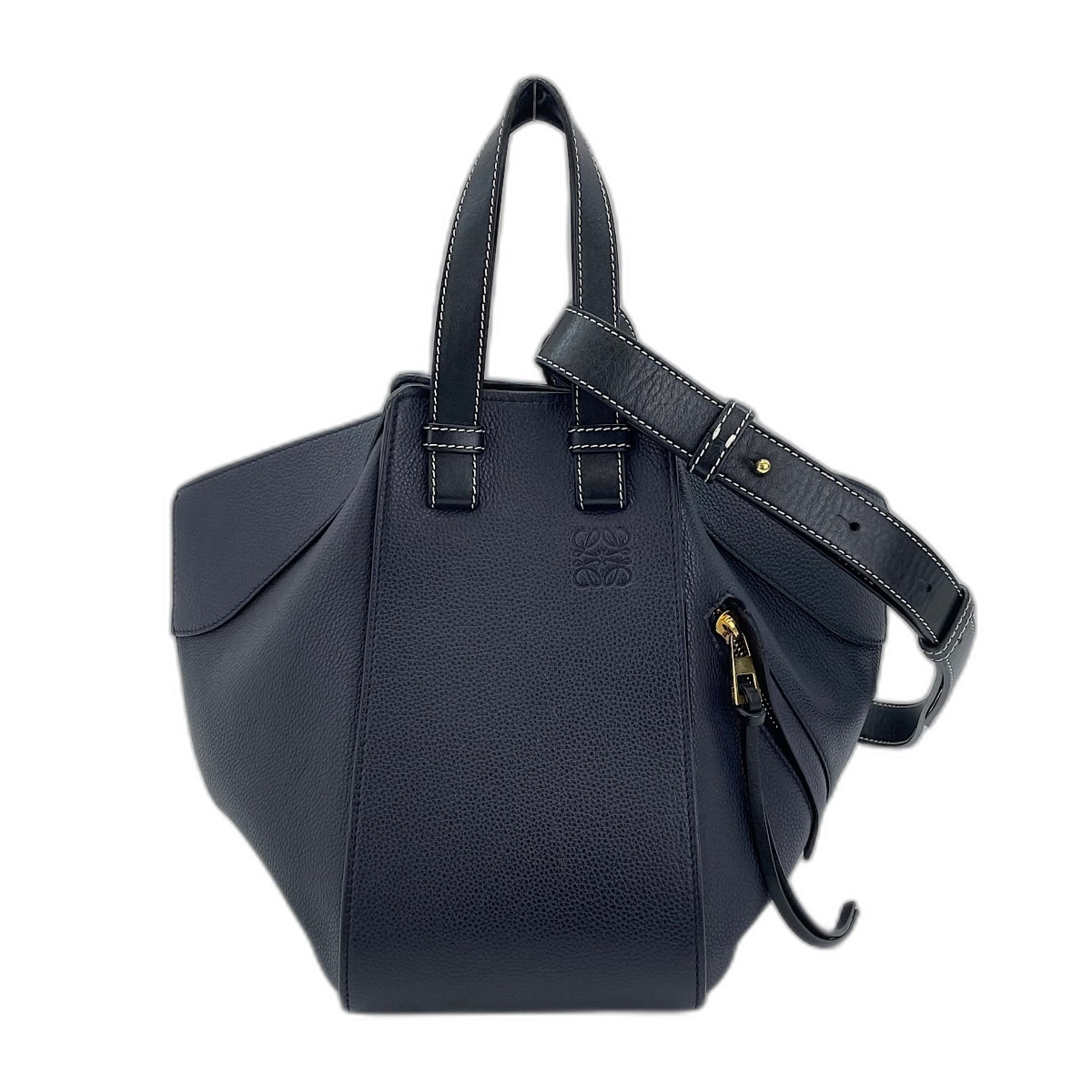 Loewe Navy Handbag Shoulder Bag (Pre-Owned)