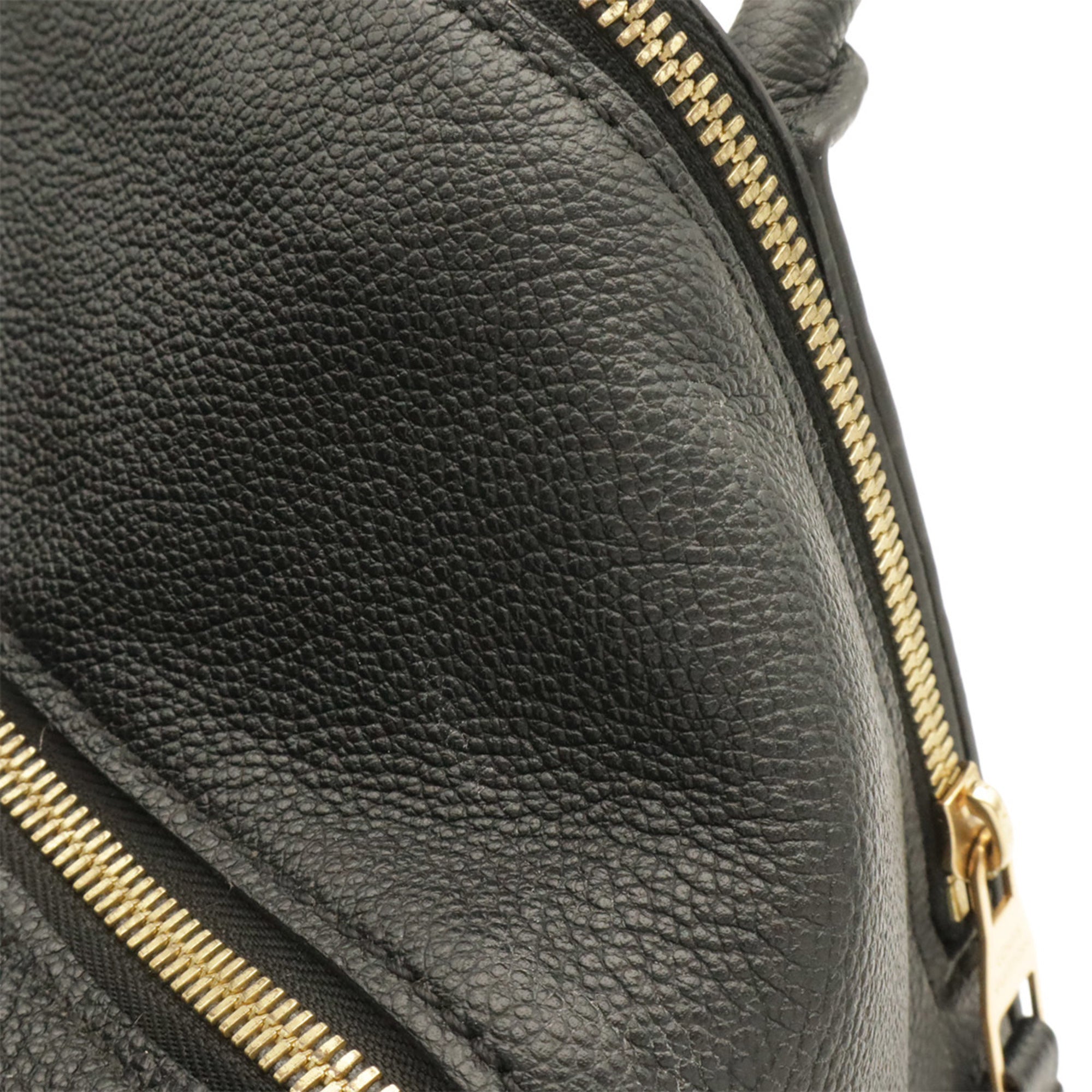 Louis Vuitton Noir Monogram Empreinte Leather Handbag Tote Bag (Pre-Owned)