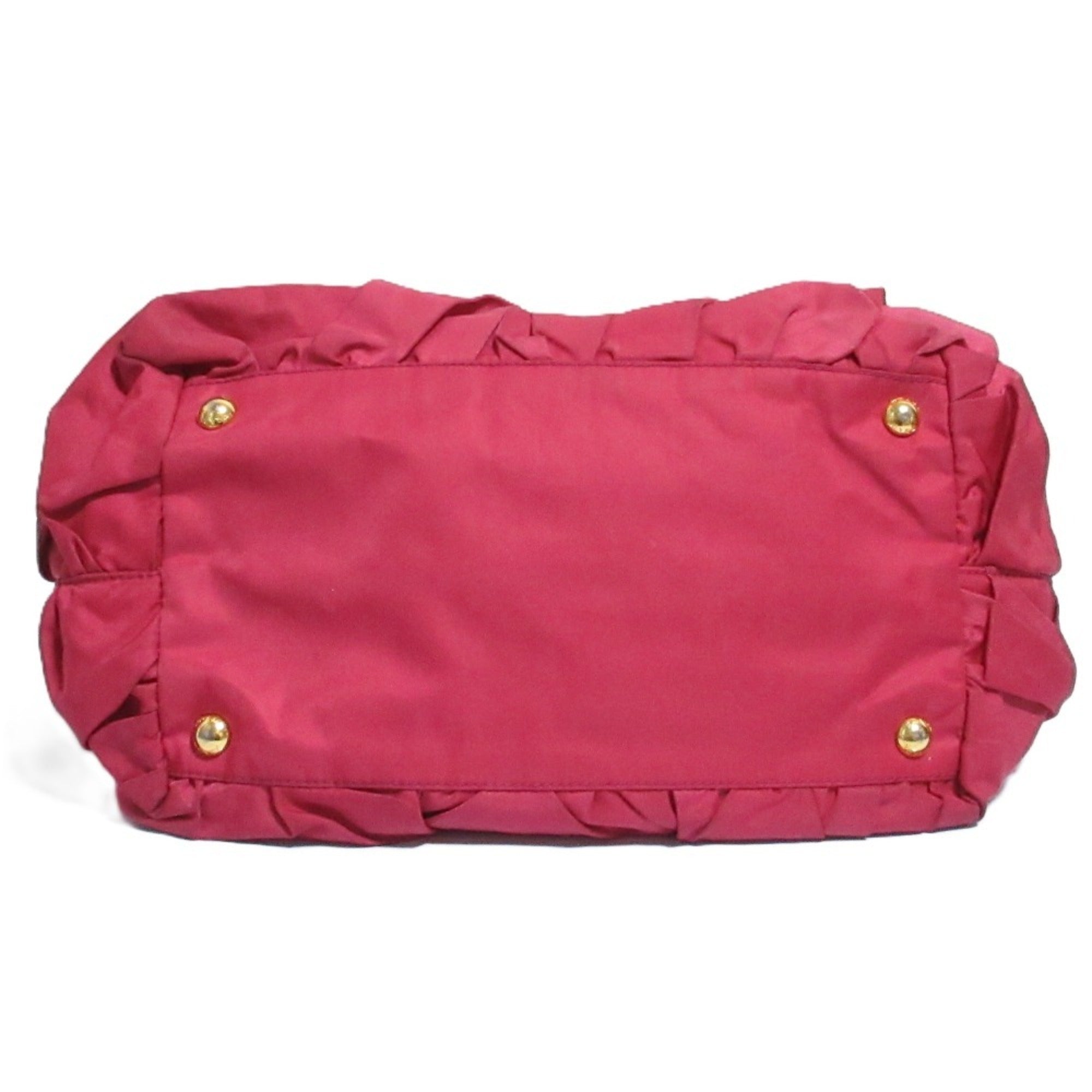 Prada Pink Nylon Handbag (Pre-Owned)