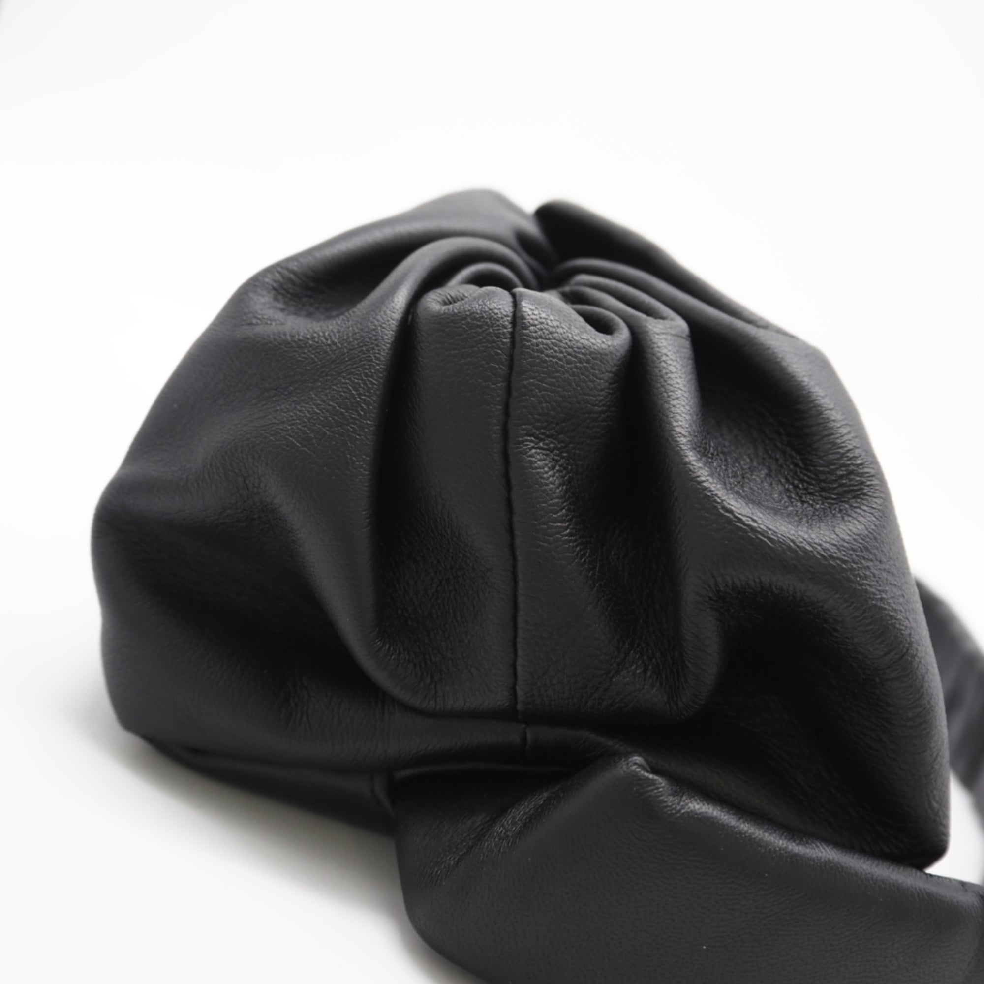 Bottega Veneta Black Nylon Handbag (Pre-Owned)