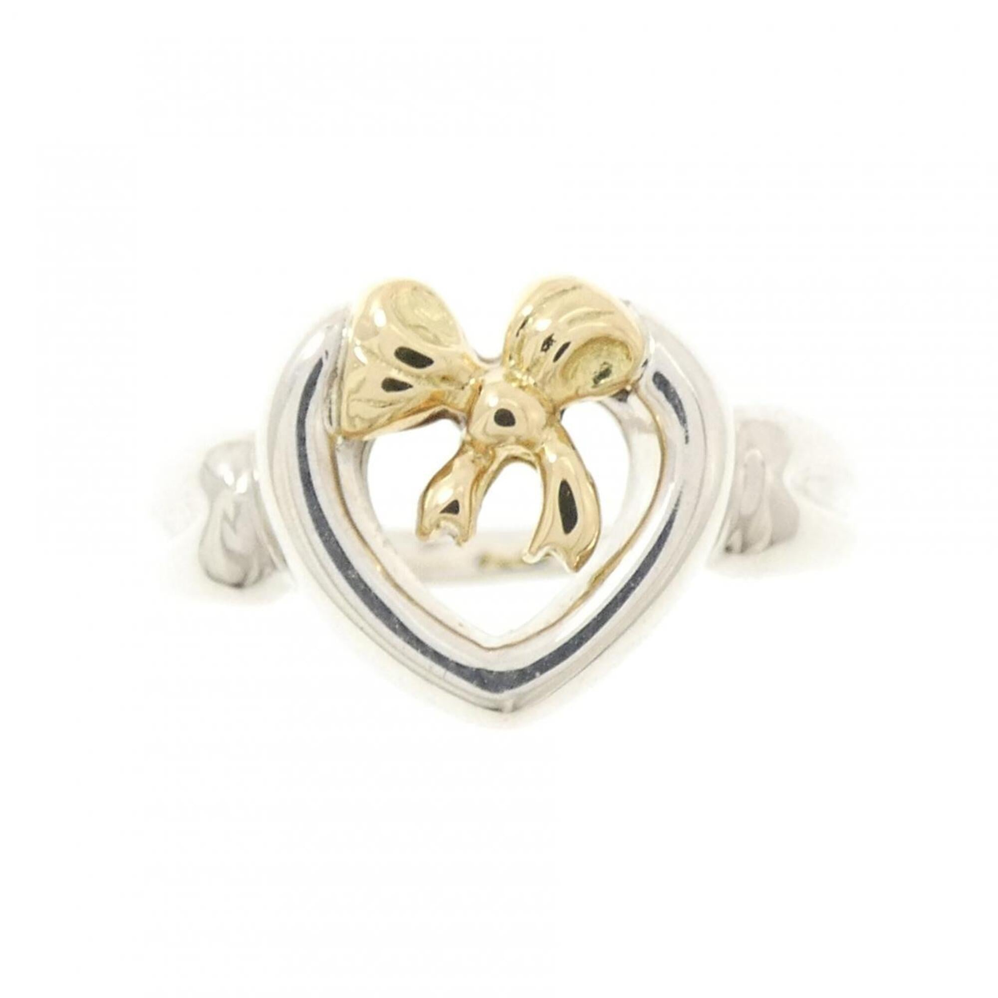 Tiffany Yellow Gold (18K) Silver 925 Band Ring (Pre-Owned)