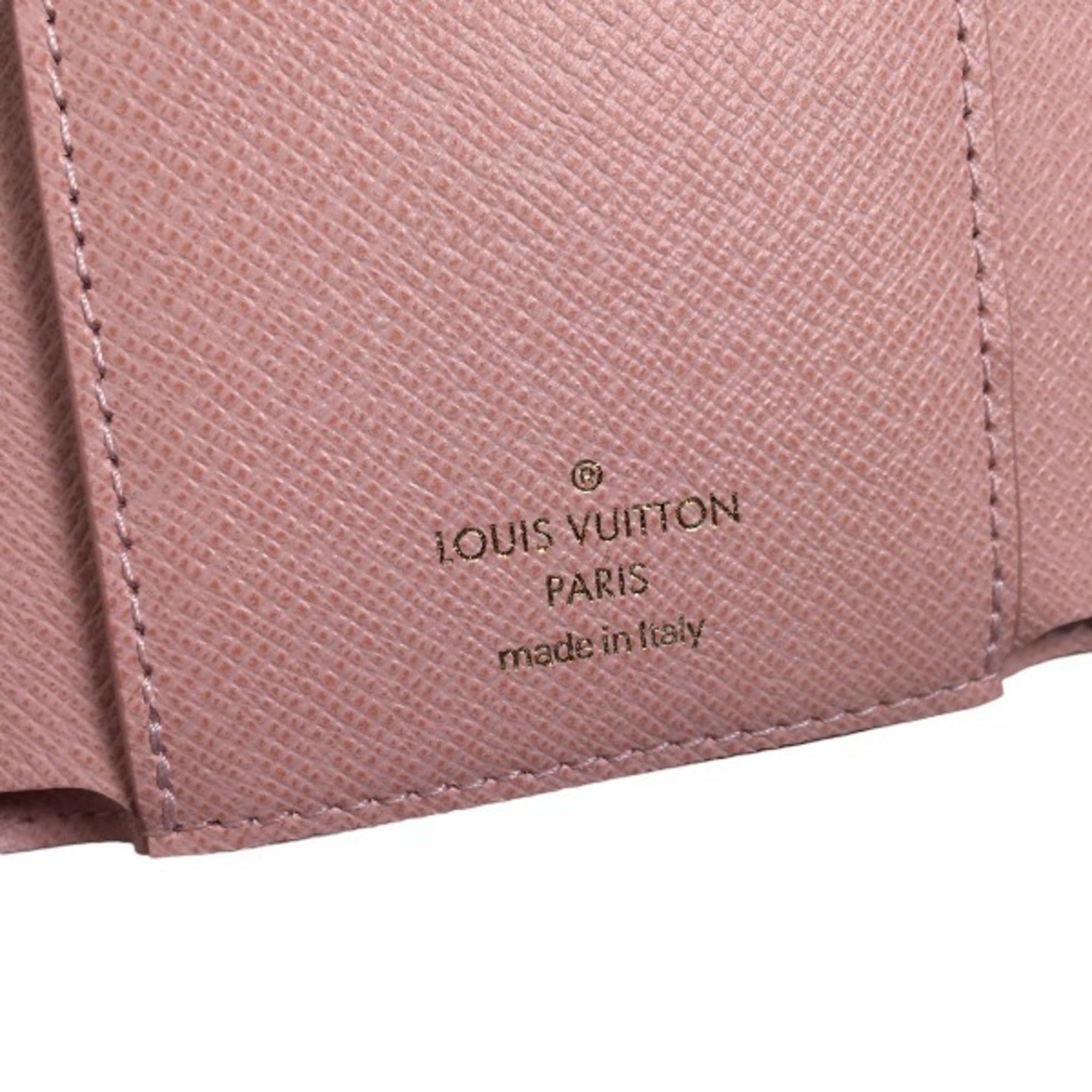 Louis Vuitton Rose Ballerine Monogram Wallet (Tri-Fold) (Pre-Owned)