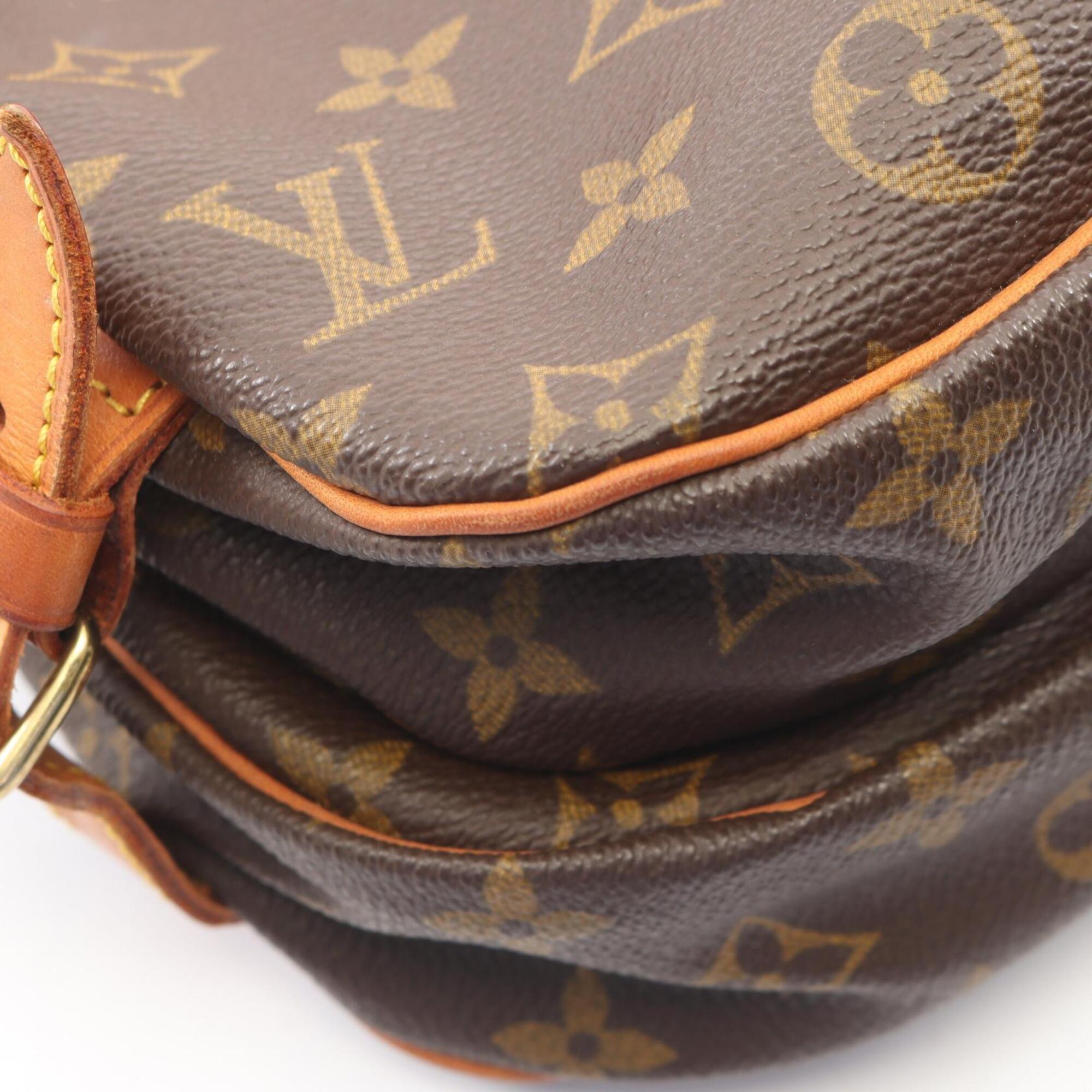 Louis Vuitton Brown Monogram Monogram Leather Handbag Shoulder Bag (Pre-Owned)