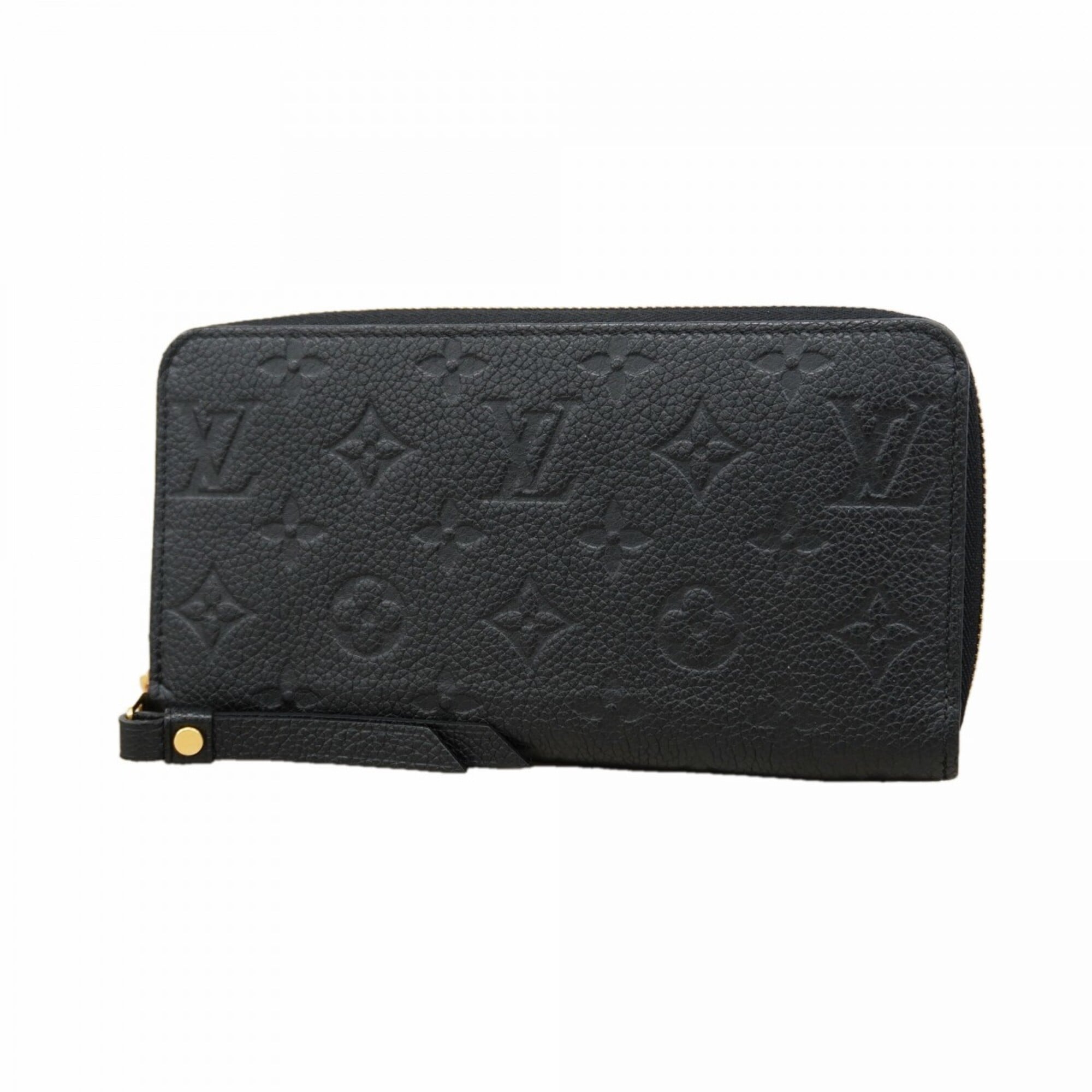 Louis Vuitton Noir Long Wallet (Bi-Fold) (Pre-Owned)