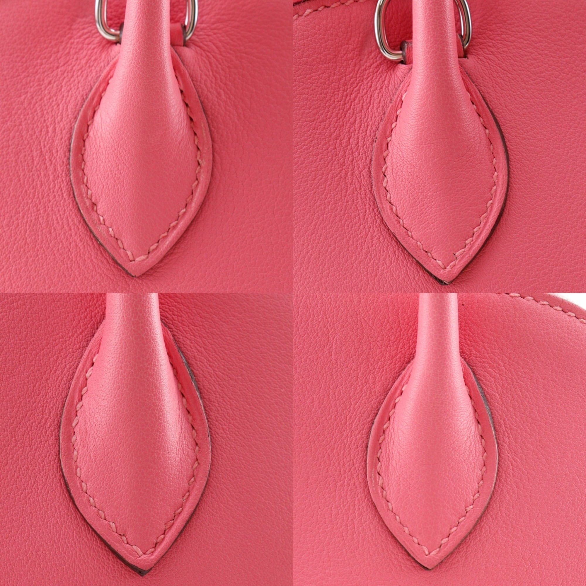 Hermes Pink Swift Leather Handbag (Pre-Owned)