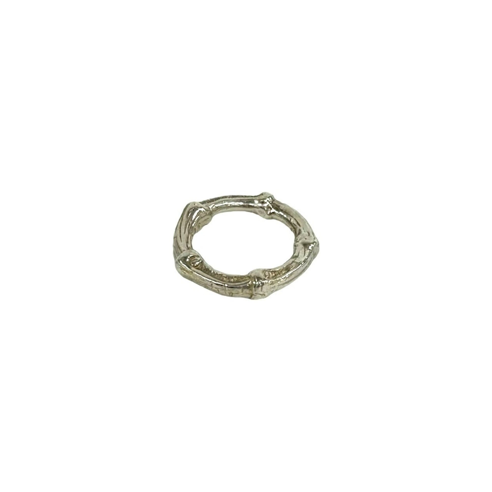 Tiffany Silver Silver 925 Band Ring (Pre-Owned)