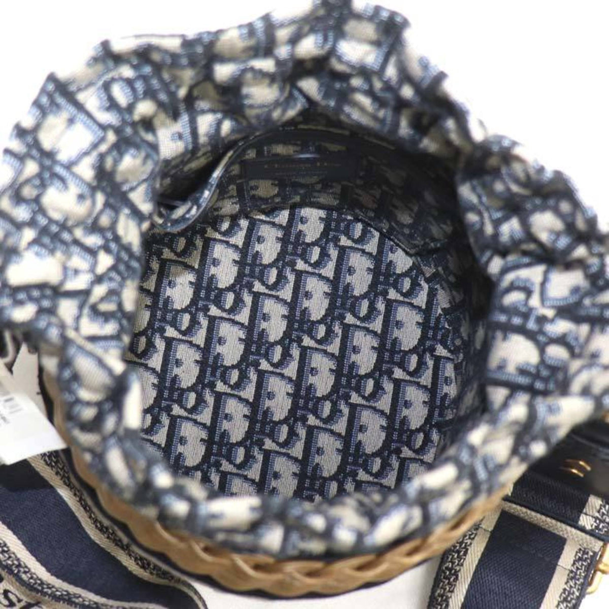 Christian Dior Jacquard Shoulder Bag (Pre-Owned)