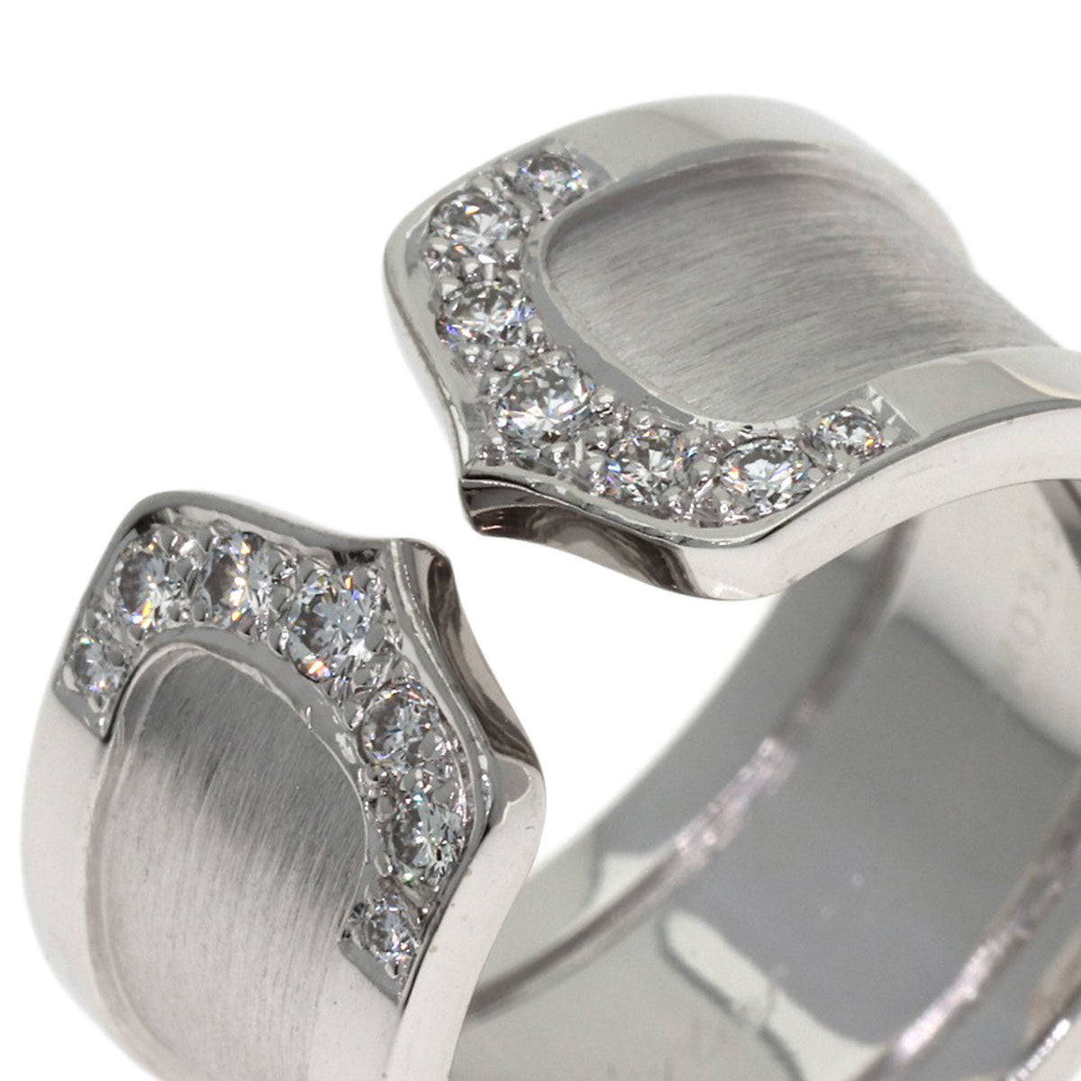 Cartier White Gold White Gold (18K) Band Ring (Pre-Owned)