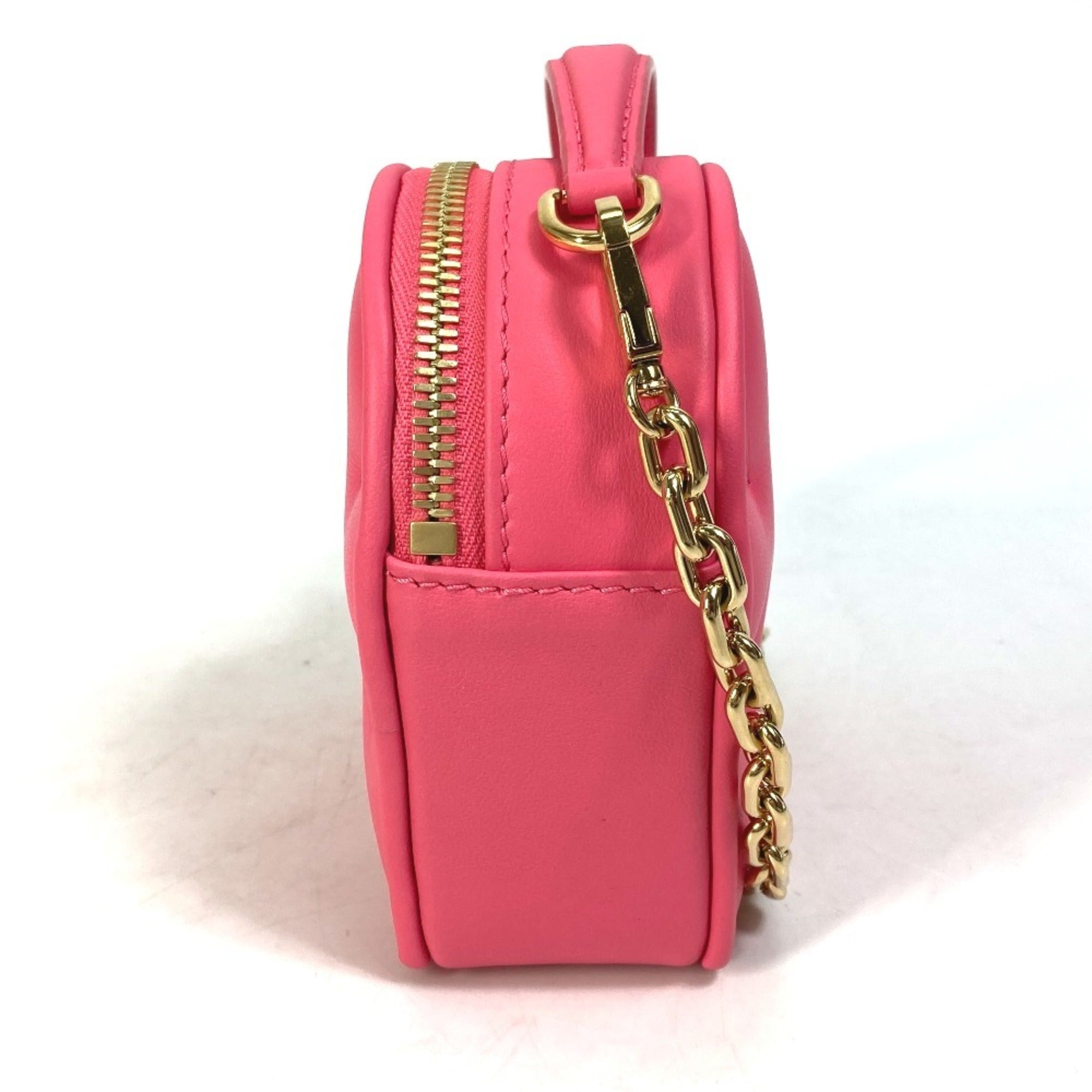 Louis Vuitton Pink Leather Handbag Shoulder Bag (Pre-Owned)