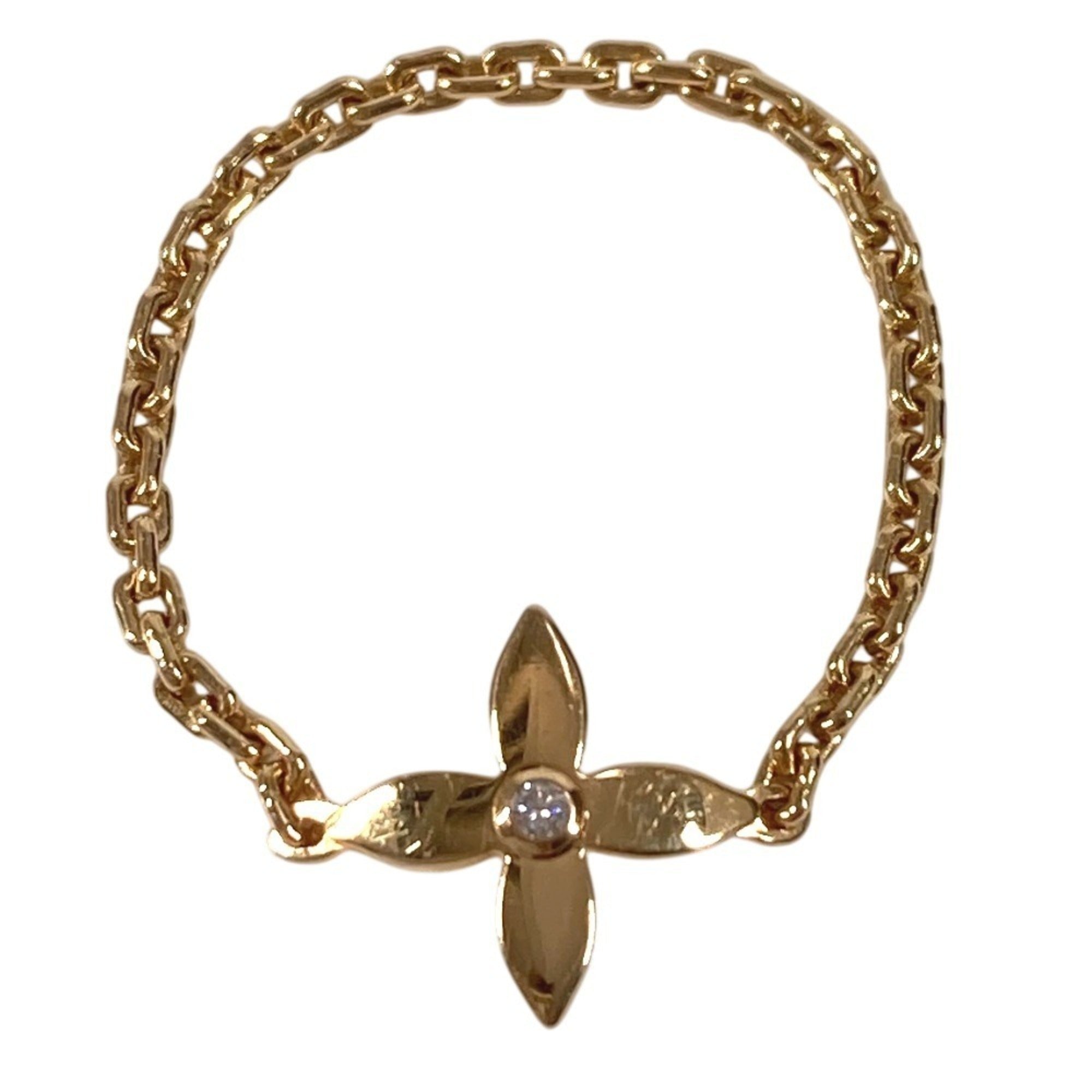 Louis Vuitton Gold (18K) Band Ring (Pre-Owned)
