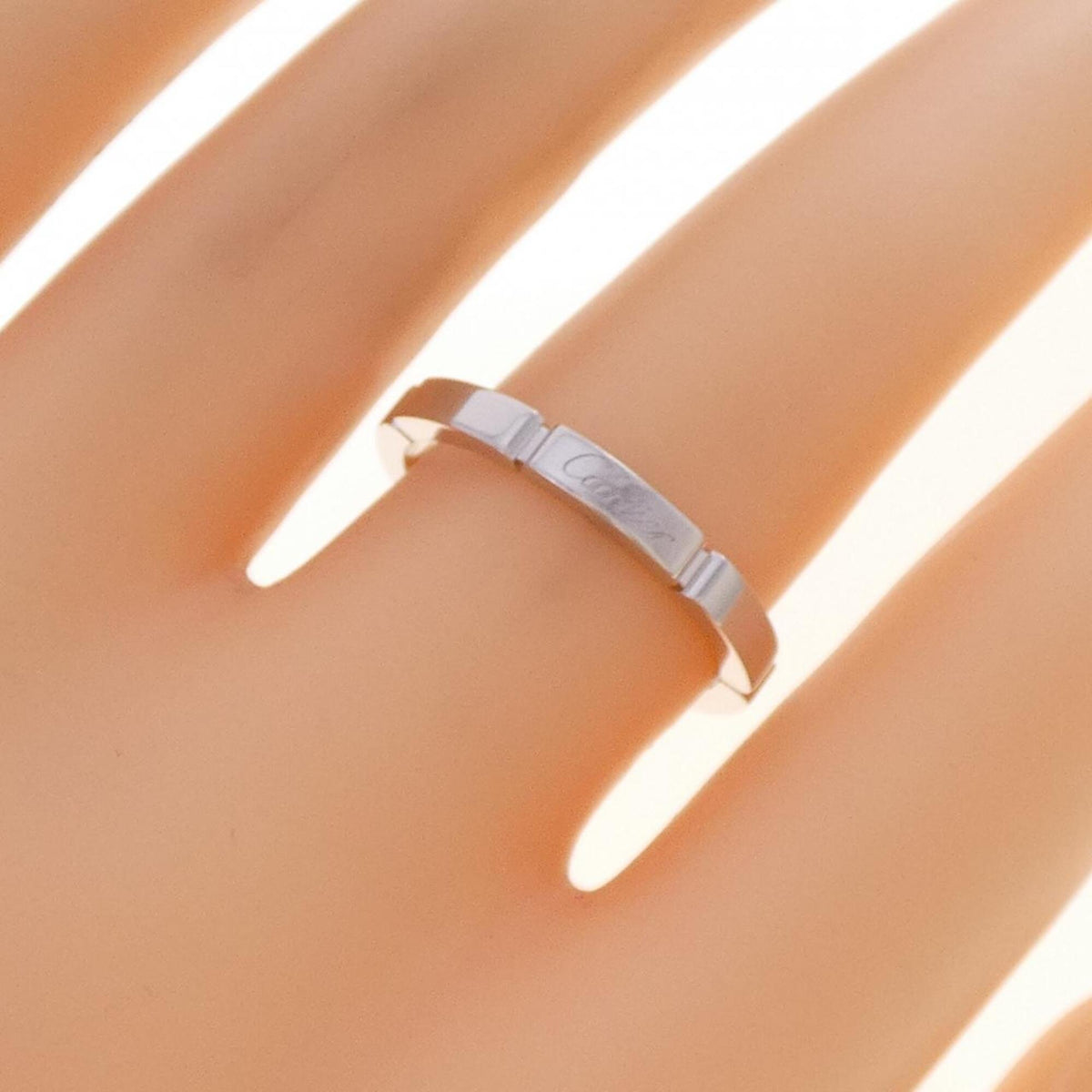 Cartier White Gold (18K) Band Ring (Pre-Owned)