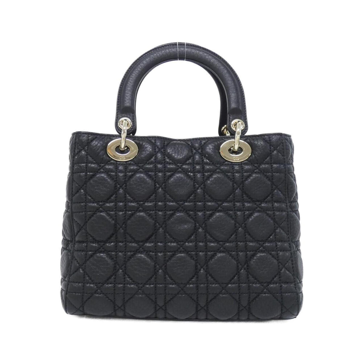 Christian Dior Black Leather Handbag (Pre-Owned)
