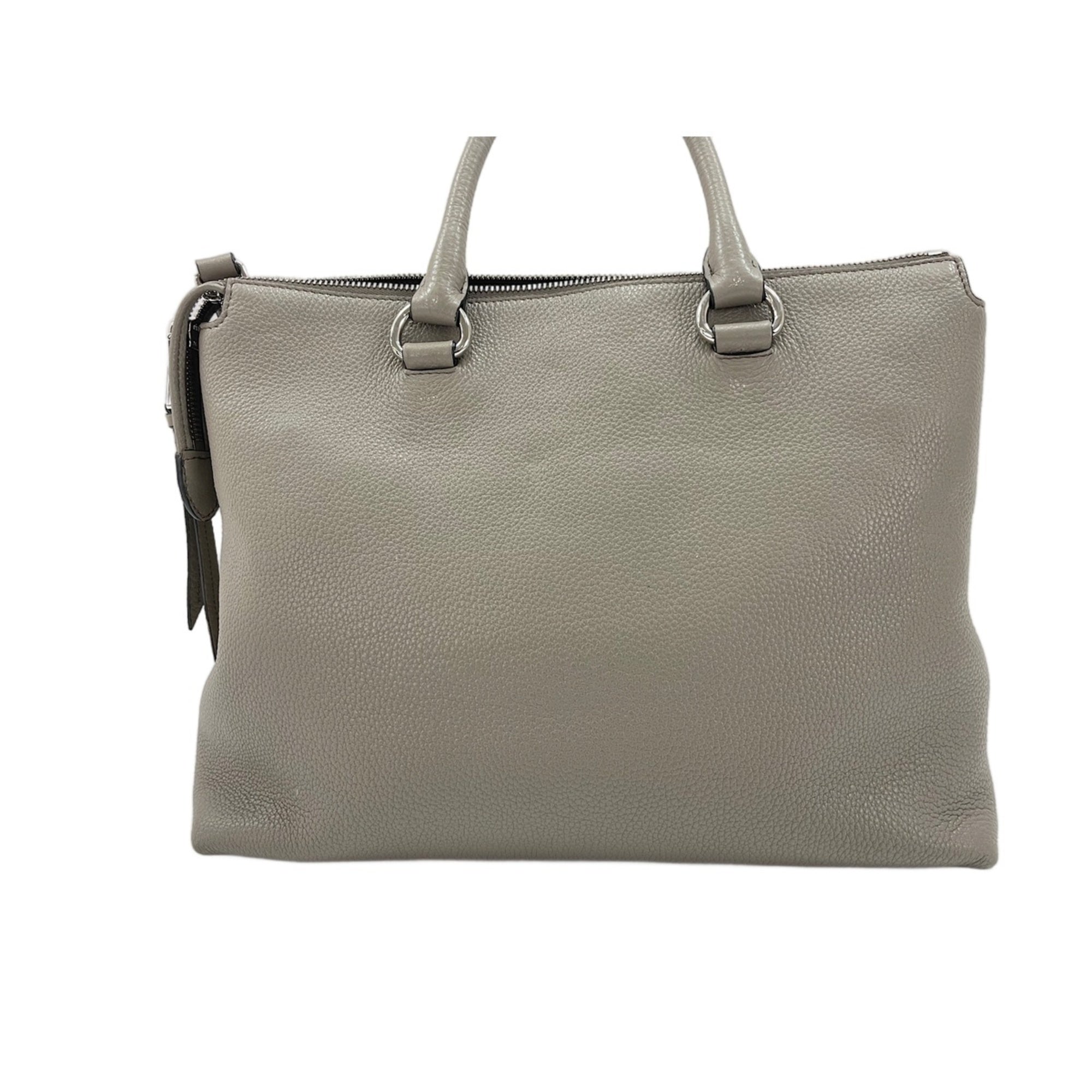 Prada Gray Handbag (Pre-Owned)
