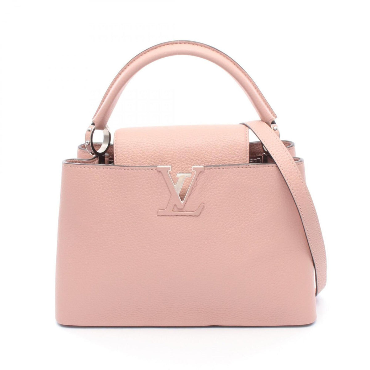 Louis Vuitton Pink Leather Handbag (Pre-Owned)
