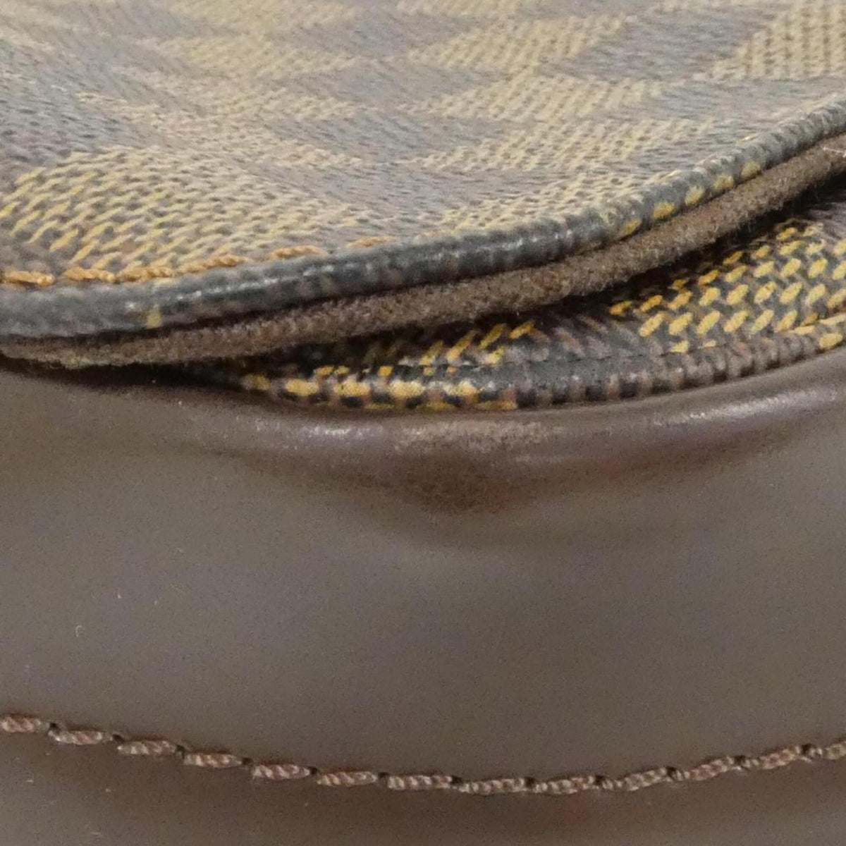 Louis Vuitton Ebene Coated Canvas Shoulder Bag (Pre-Owned)