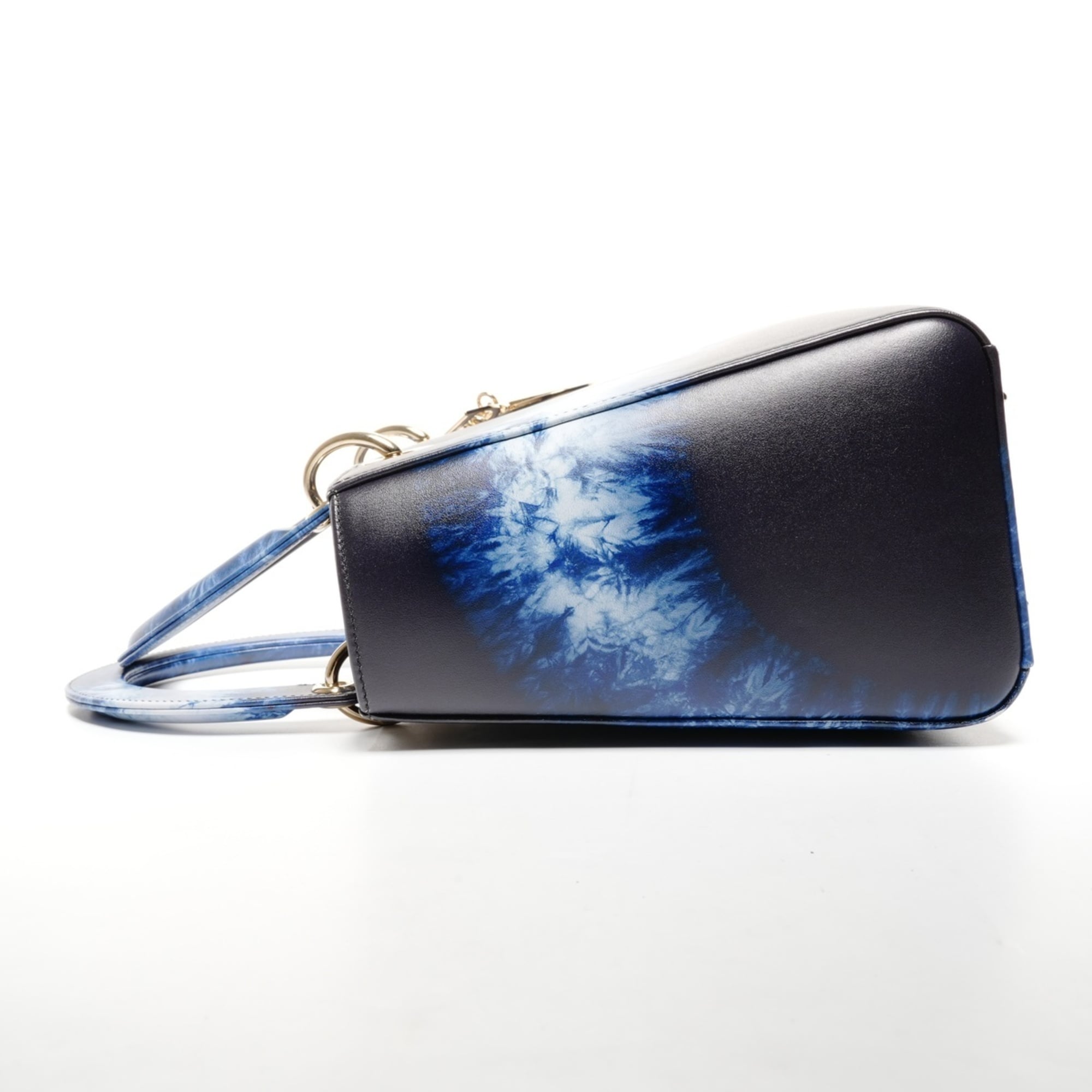 Christian Dior Lady Dior Blue Handbag (Pre-Owned)