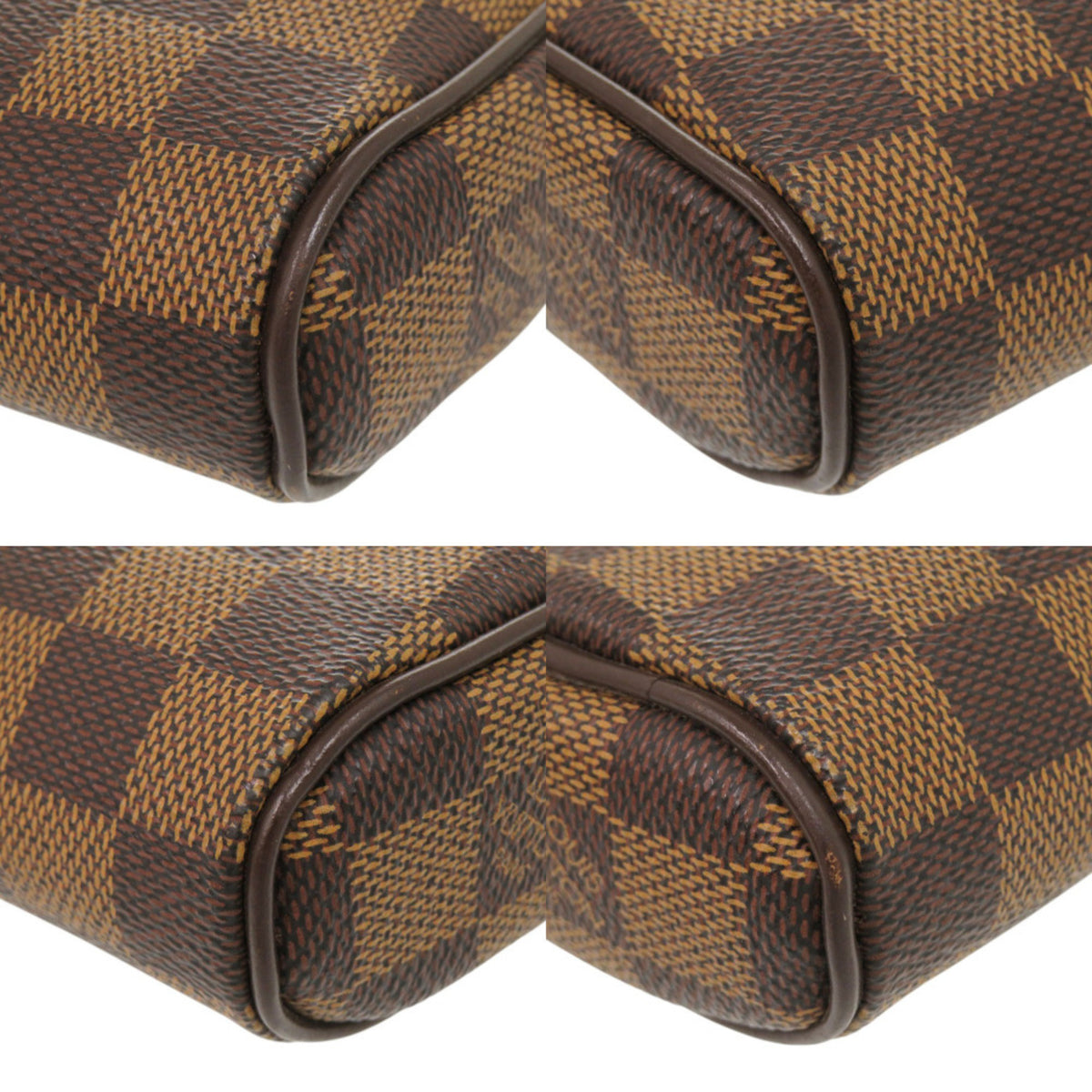 Louis Vuitton Damier Brown Damier Canvas Pochette Shoulder Bag (Pre-Owned)