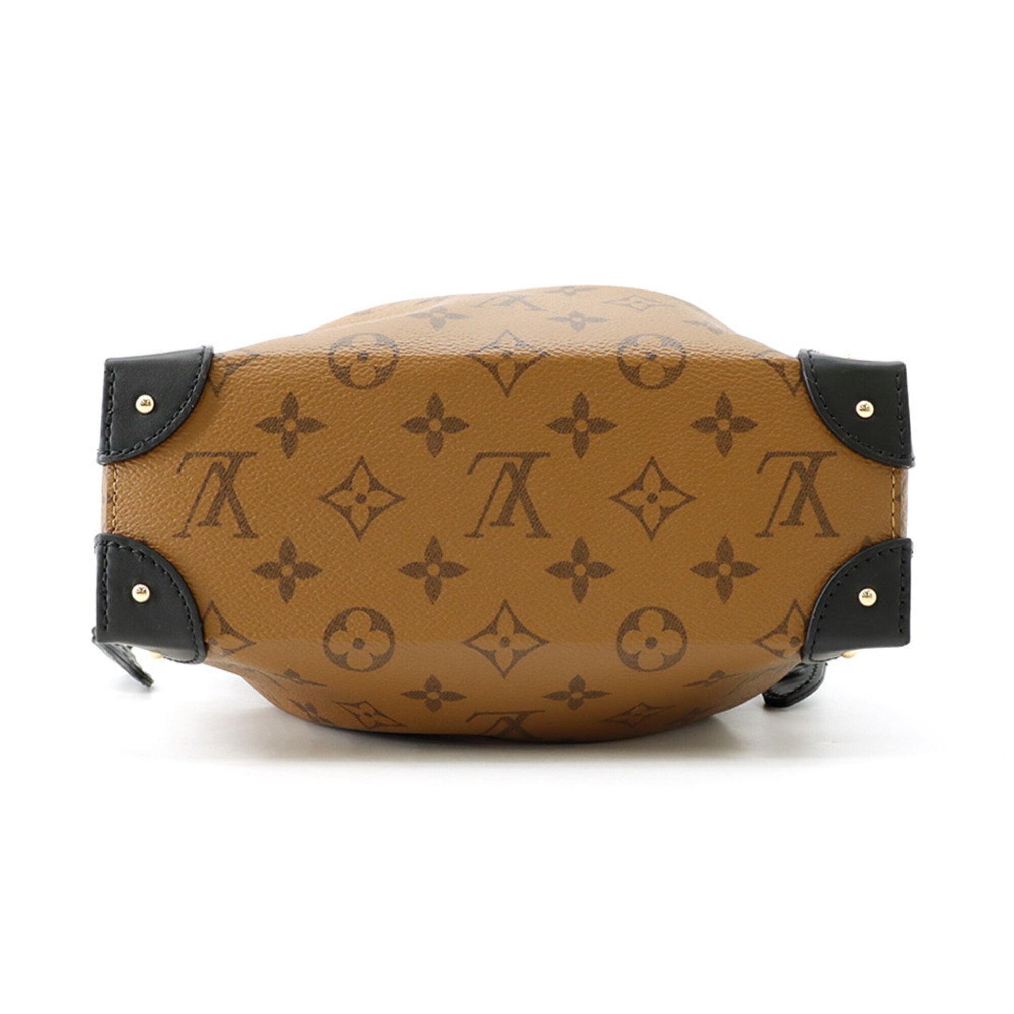 Louis Vuitton Monogram Reverse Beige Monogram Reverse Handbag Shoulder Bag (Pre-Owned)