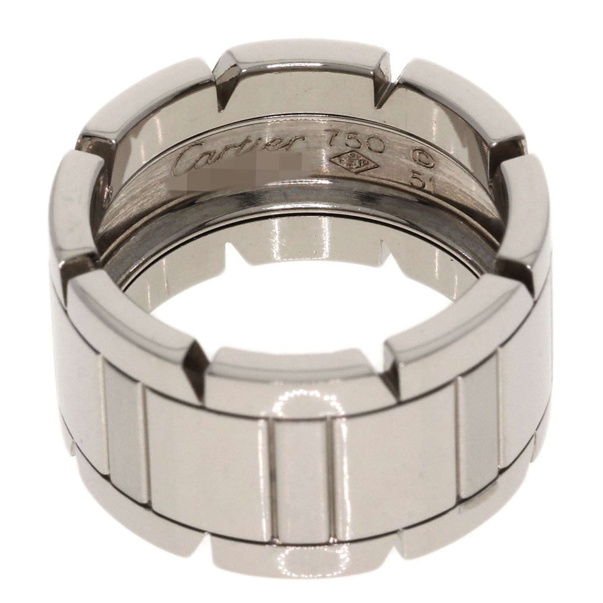 Cartier White Gold White Gold (18K) Band Ring (Pre-Owned)
