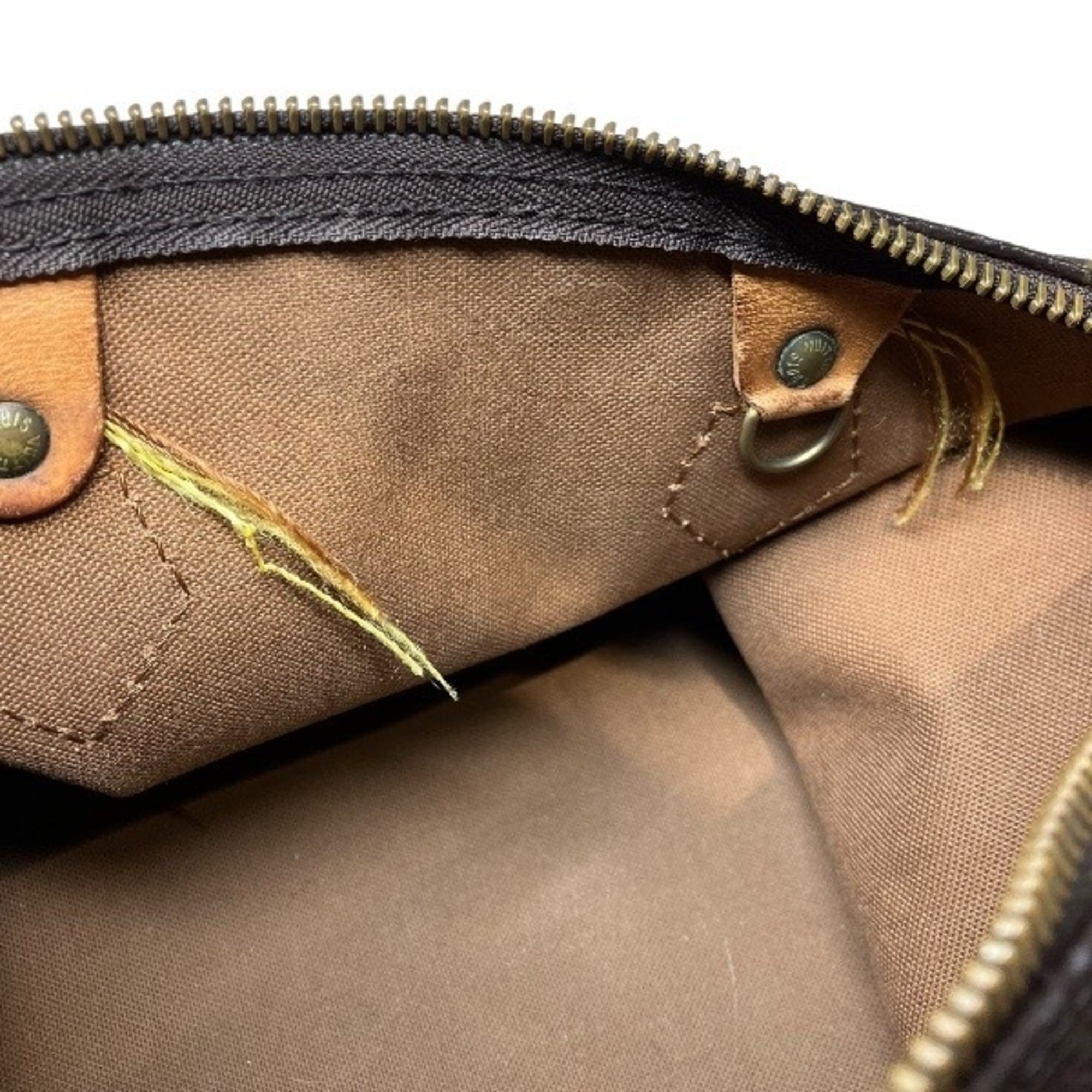 Louis Vuitton Brown Monogram Handbag (Pre-Owned)