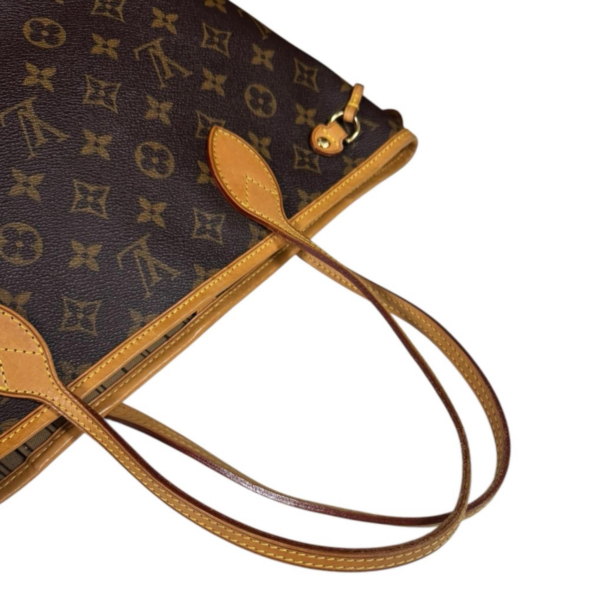 Louis Vuitton Brown Monogram Monogram Canvas Tote Bag (Pre-Owned)