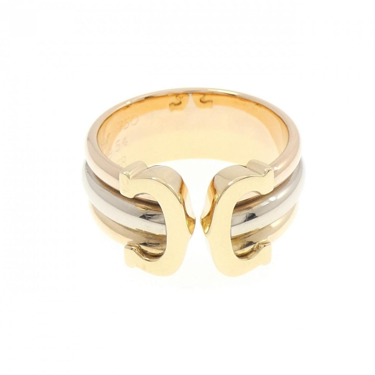 Cartier Yellow Gold (18K) Pink Gold (18K) White Gold (18K) Band Ring (Pre-Owned)