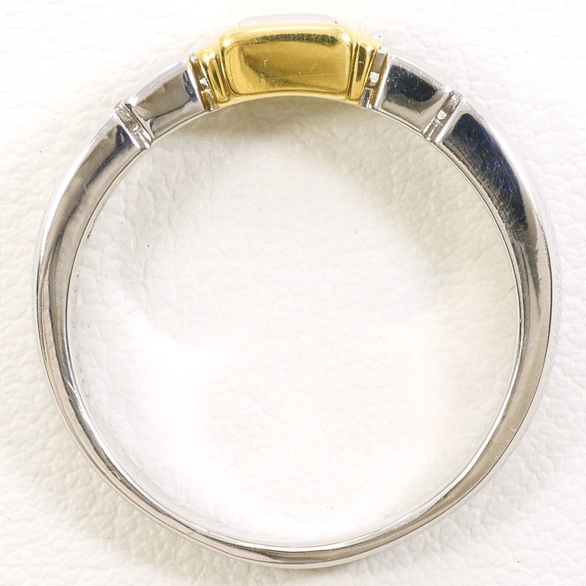 Unbranded Platinum Yellow Gold Yellow Gold (18K) Platinum 900 Band Ring (Pre-Owned)