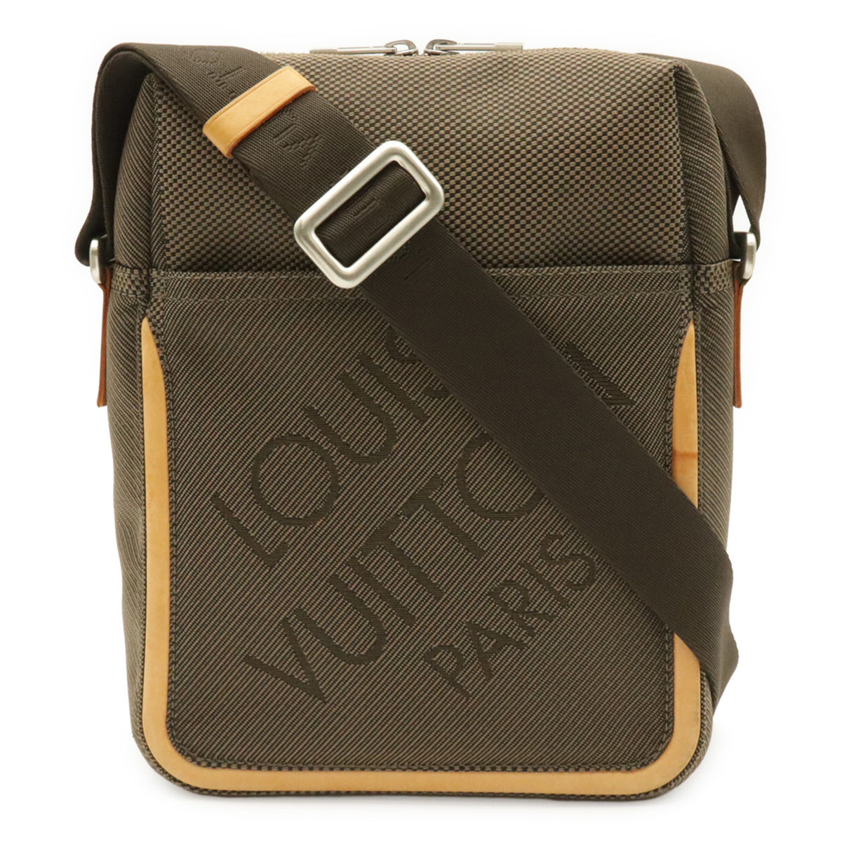 Louis Vuitton Earth Khaki Damier Geant Shoulder Bag (Pre-Owned)