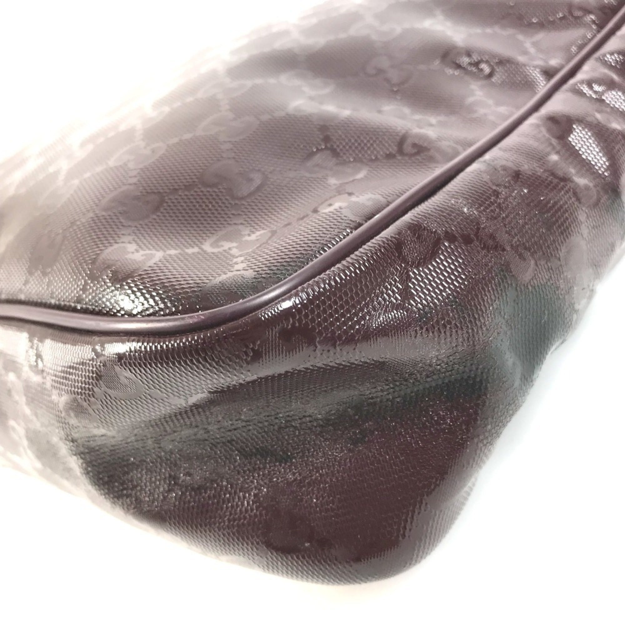 Gucci Gg Imprimé Purple Gg Imprimé Pochette Shoulder Bag (Pre-Owned)