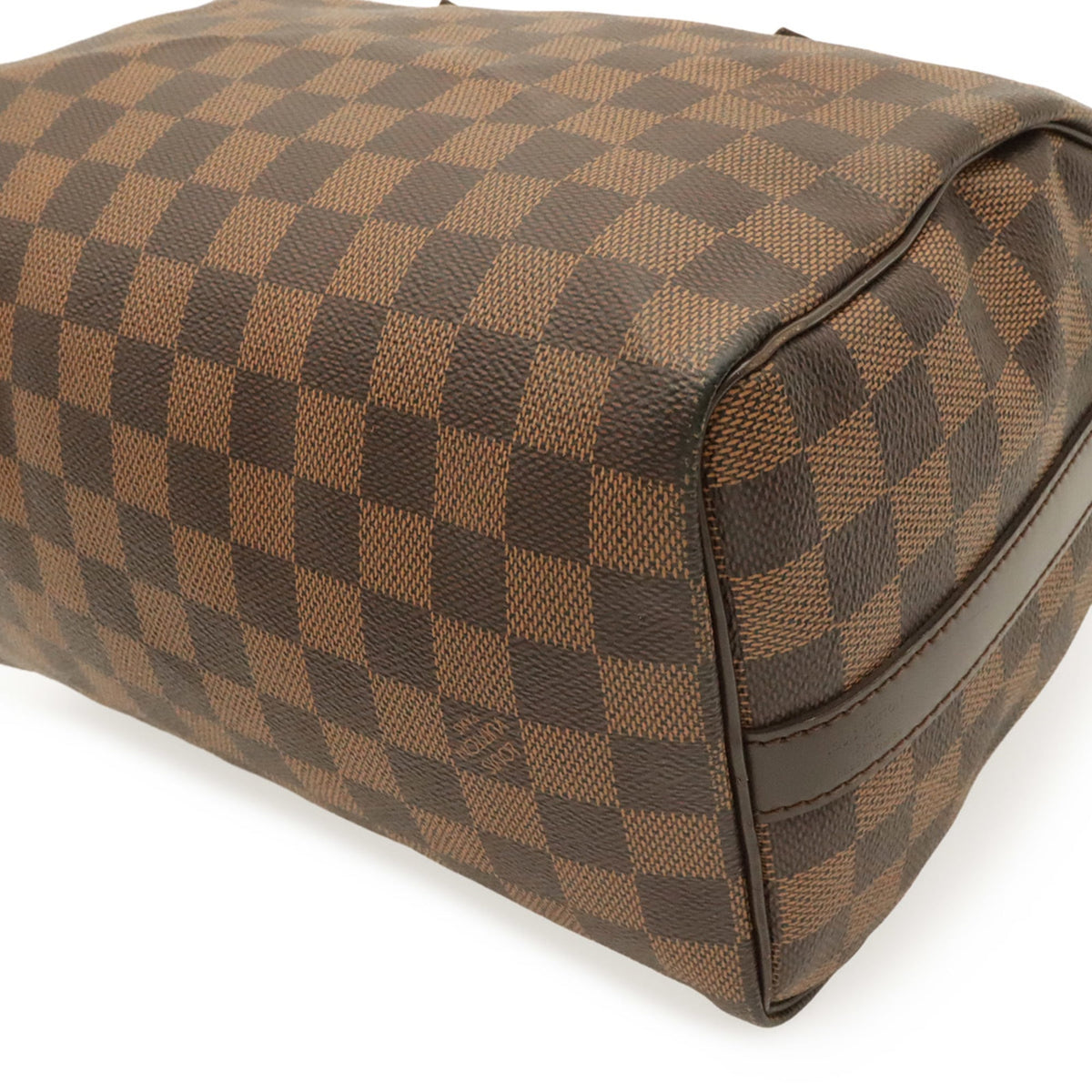 Louis Vuitton Damier Brown Pvc Boston Bag Shoulder Bag (Pre-Owned)